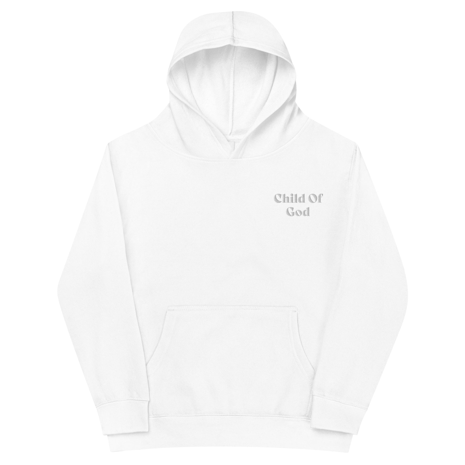 Child Of God Kids Embroidered Hoodie - SLATE + STONE DESIGNS