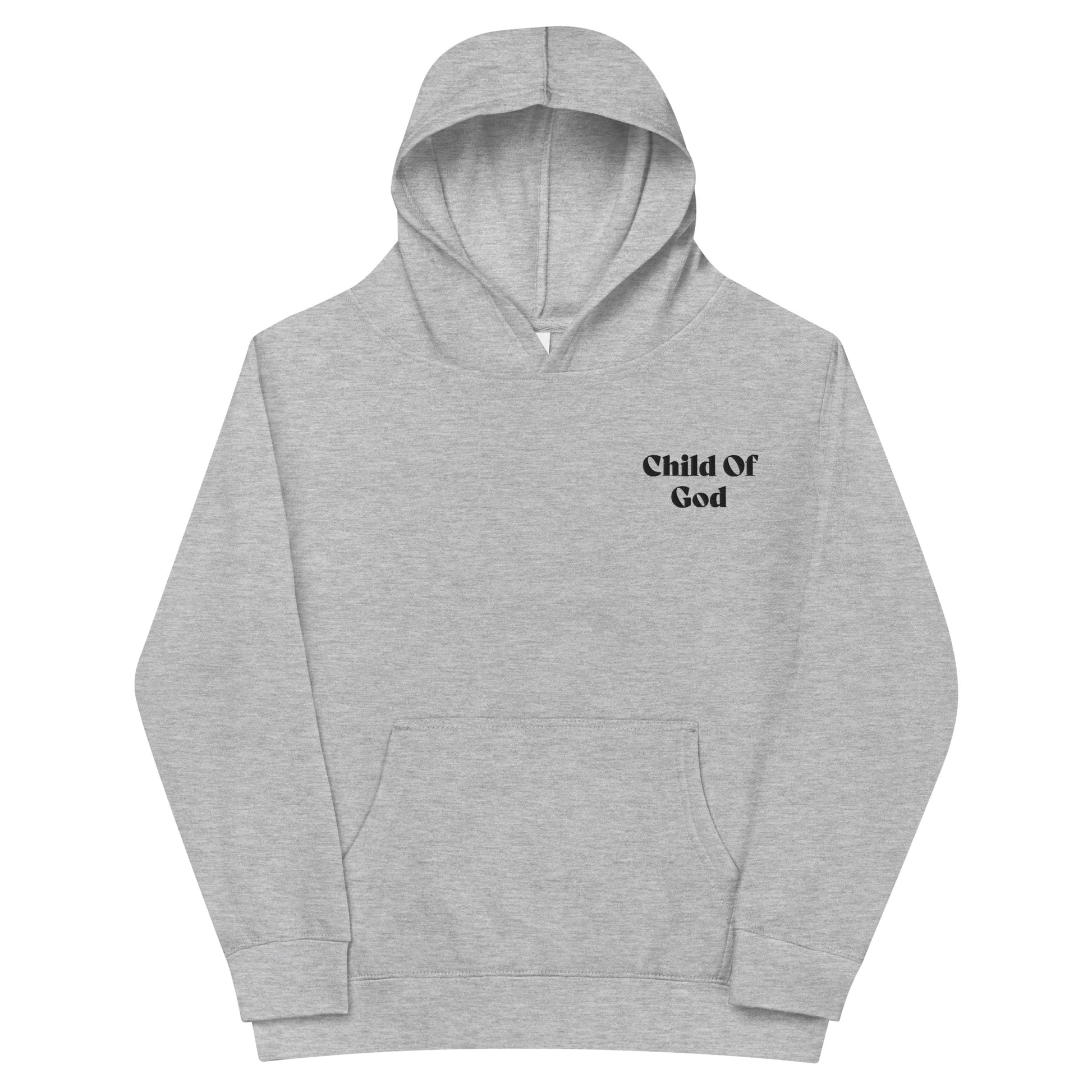 Child Of God Kids Embroidered Hoodie - SLATE + STONE DESIGNS