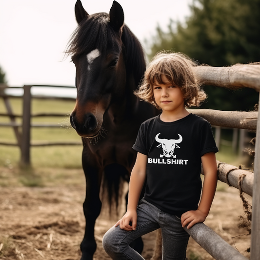 Bullshirt Kids T-Shirt - SLATE + STONE DESIGNS