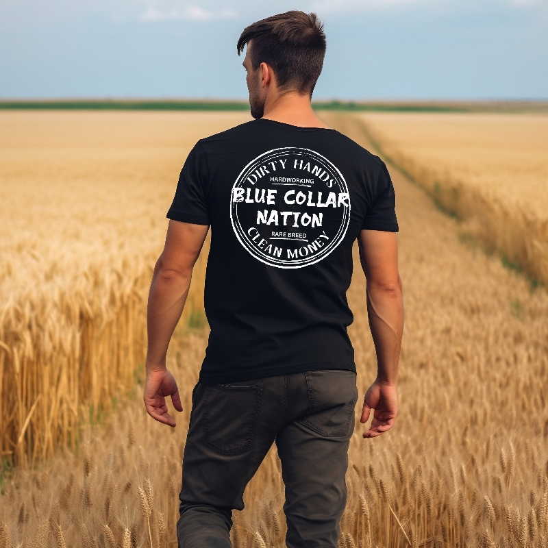 Dirty Hands, Clean Money Men's T-shirt - SLATE + STONE DESIGNS