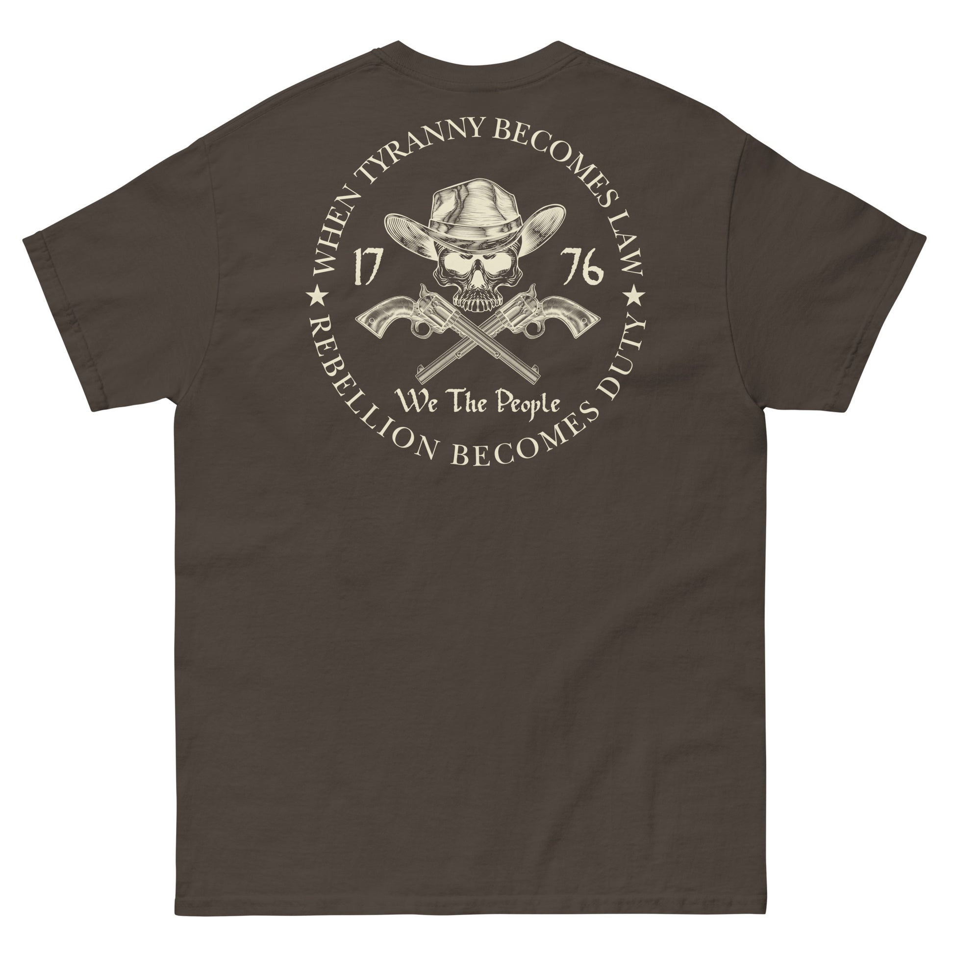 When Tyranny Becomes Law Men's Classic T-shirt - SLATE + STONE DESIGNS