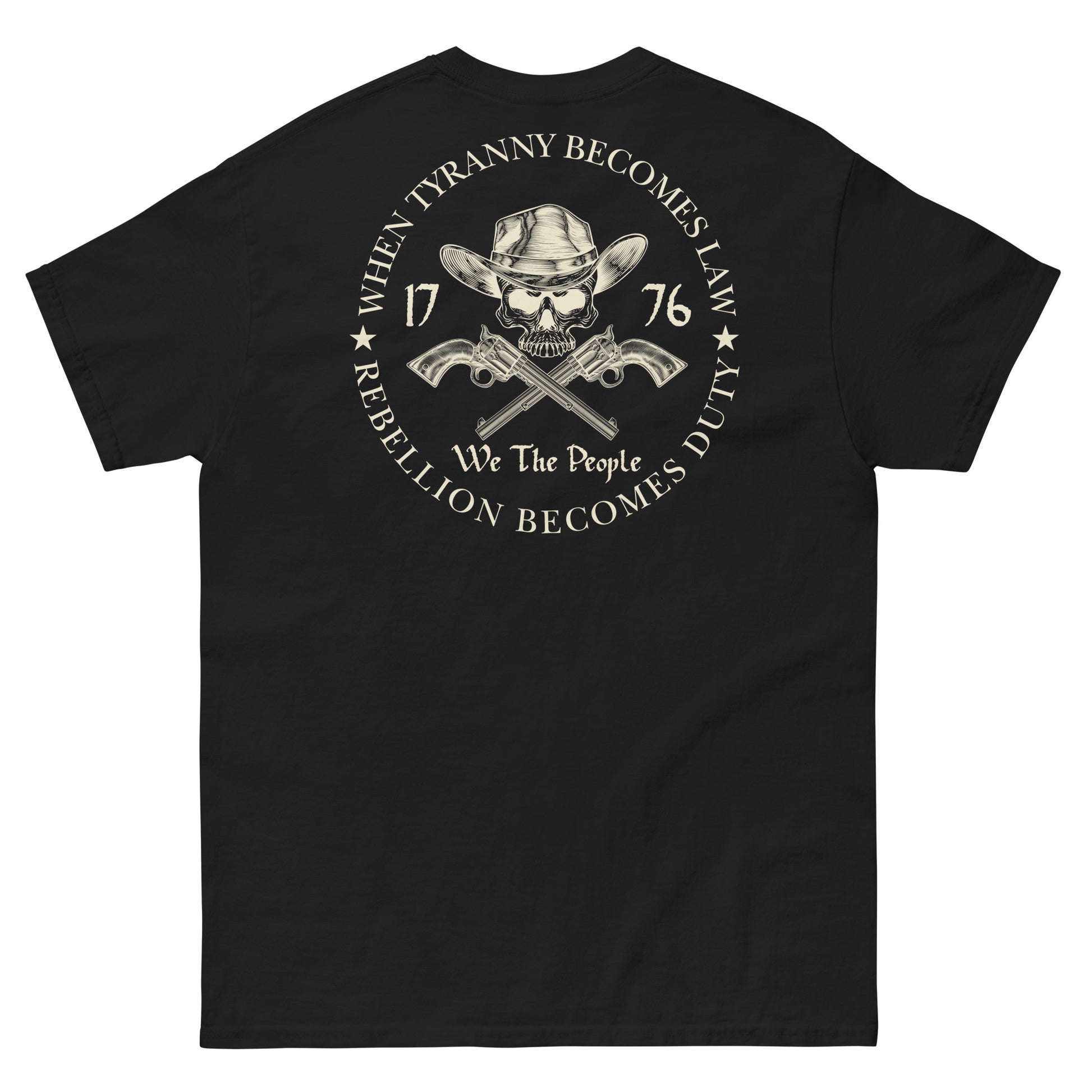 When Tyranny Becomes Law Men's Classic T-shirt - SLATE + STONE DESIGNS
