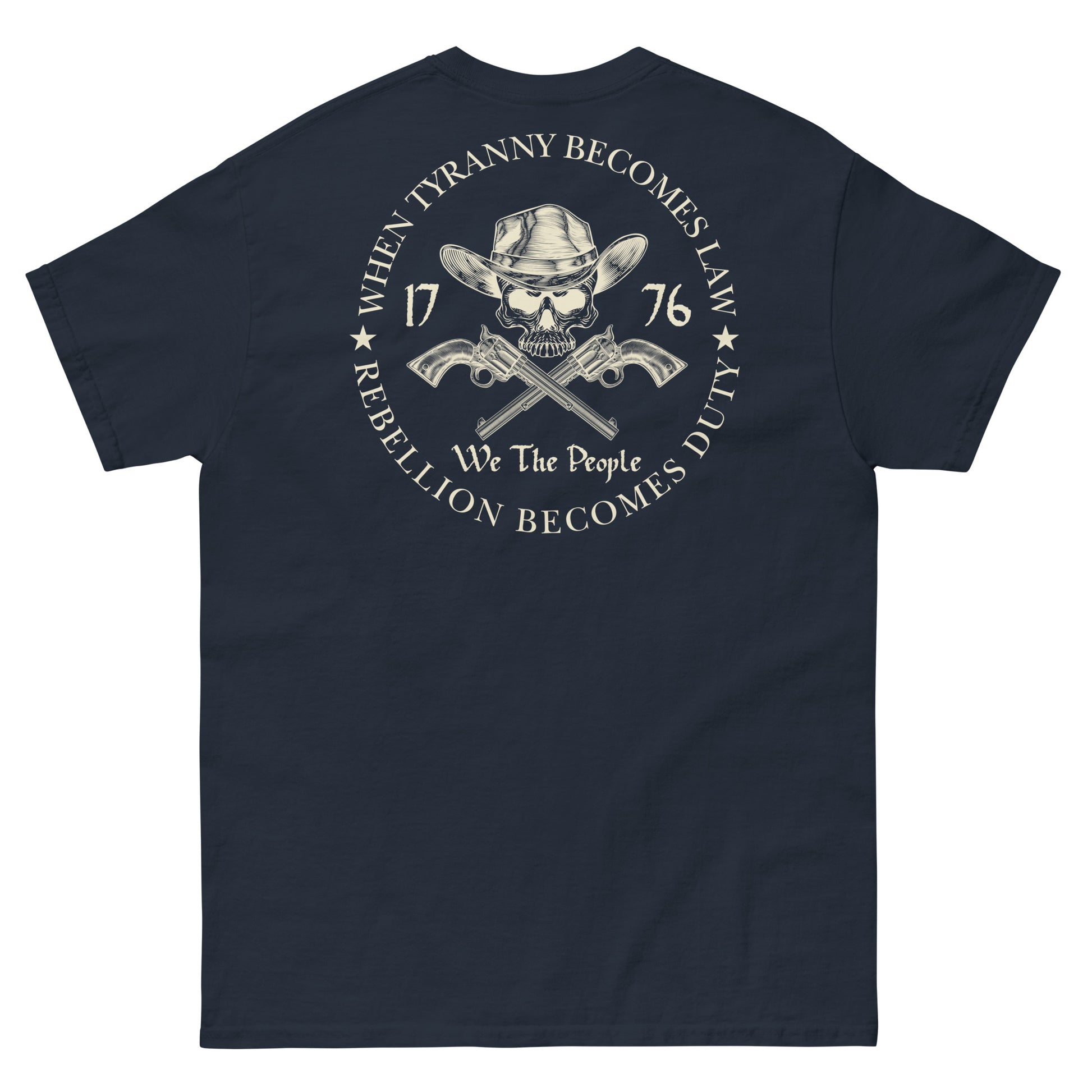 When Tyranny Becomes Law Men's Classic T-shirt - SLATE + STONE DESIGNS