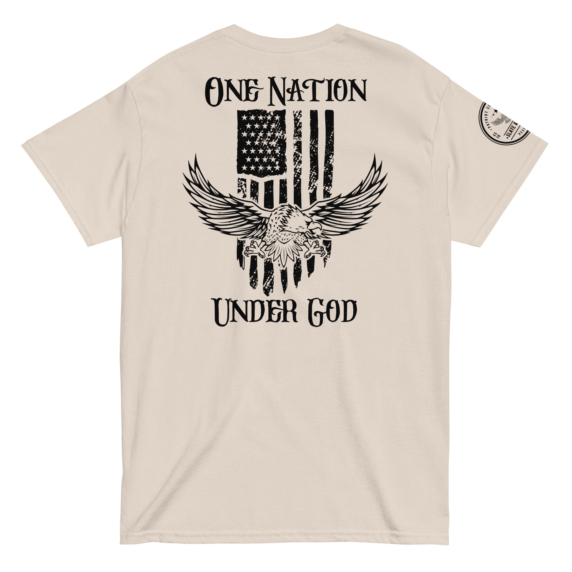 One Nation Under God Men’s T-shirt - SLATE + STONE DESIGNS