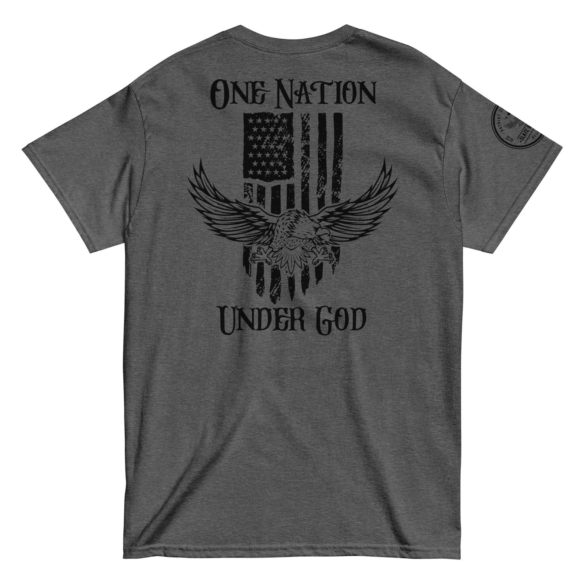One Nation Under God Men’s T-shirt - SLATE + STONE DESIGNS