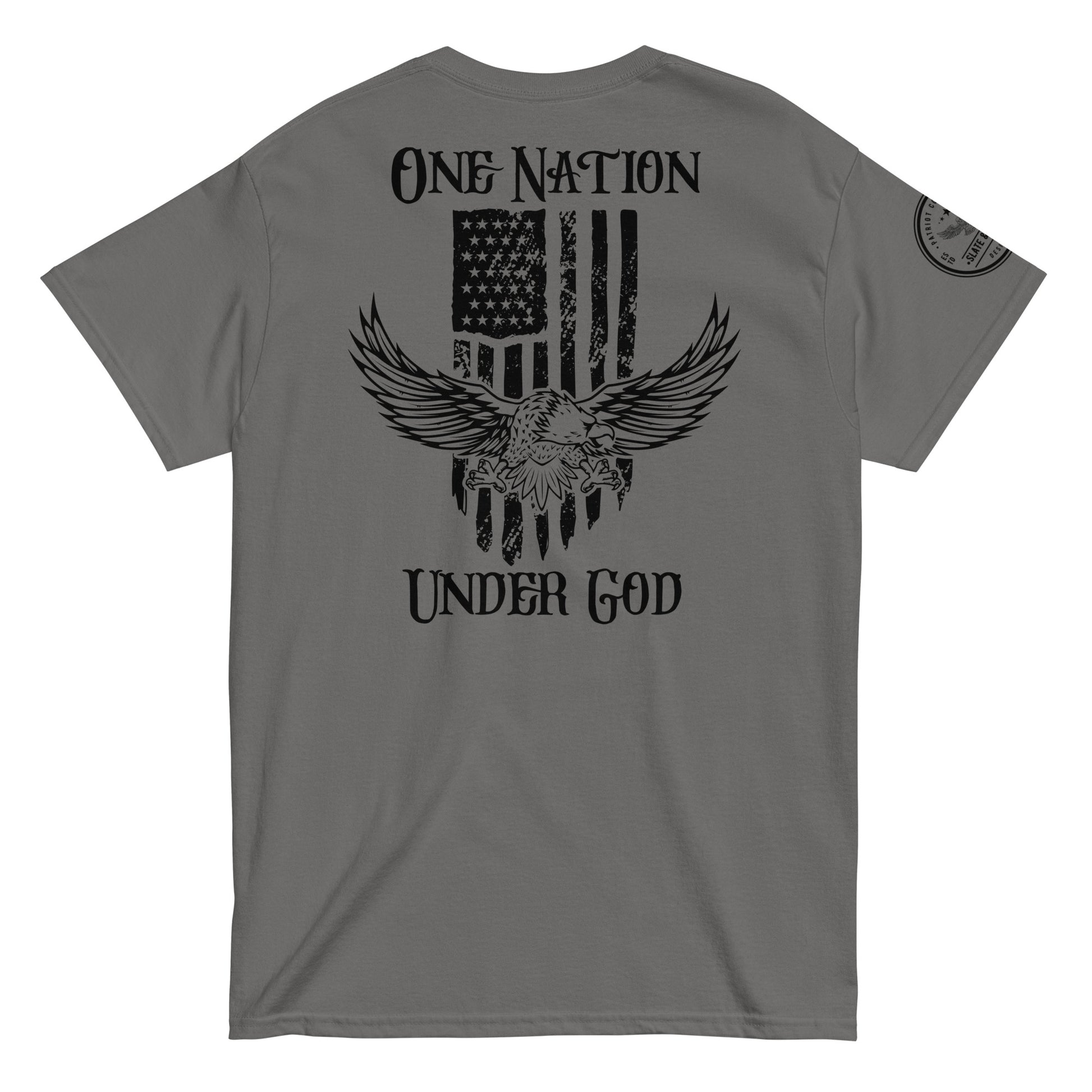 One Nation Under God Men’s T-shirt - SLATE + STONE DESIGNS