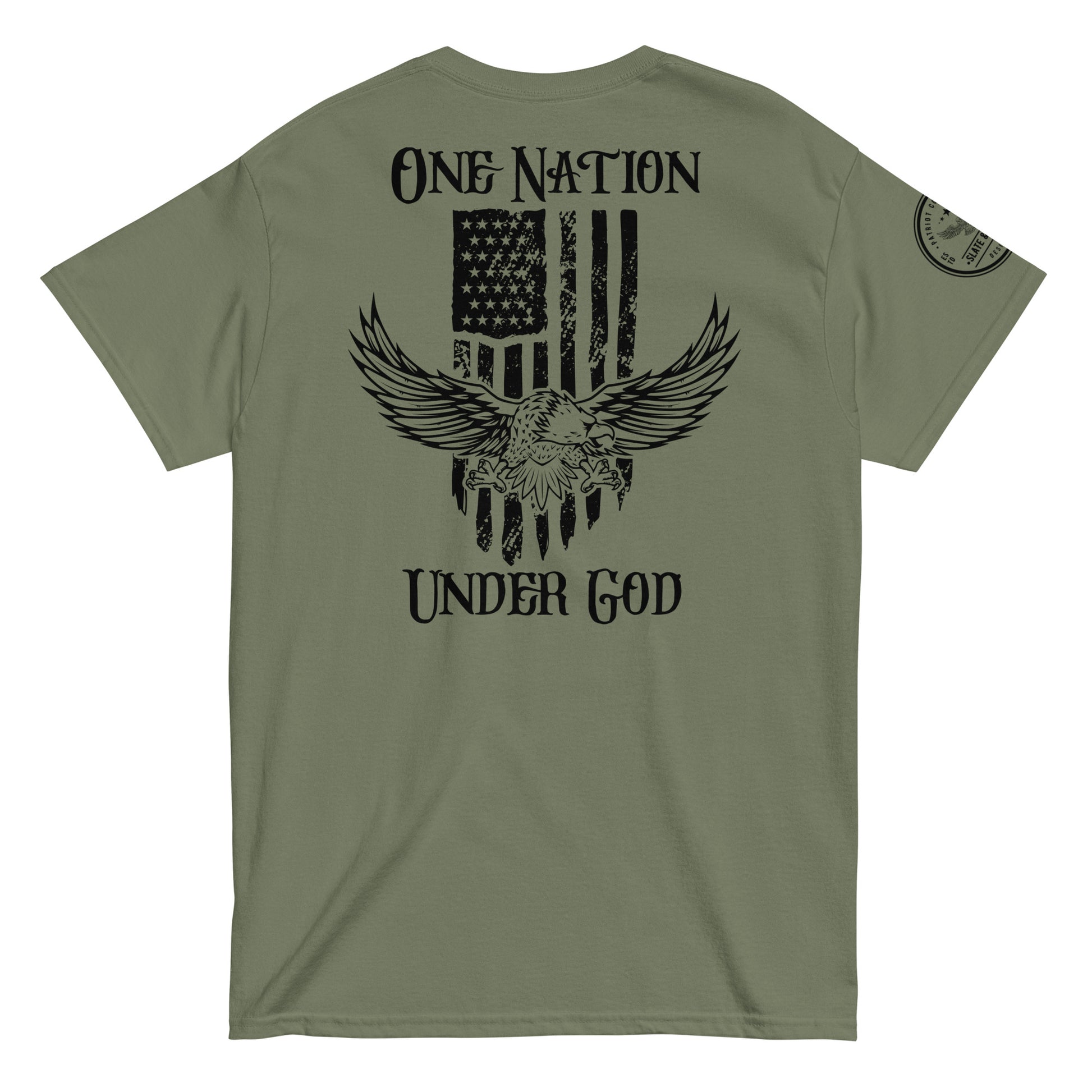 One Nation Under God Men’s T-shirt - SLATE + STONE DESIGNS