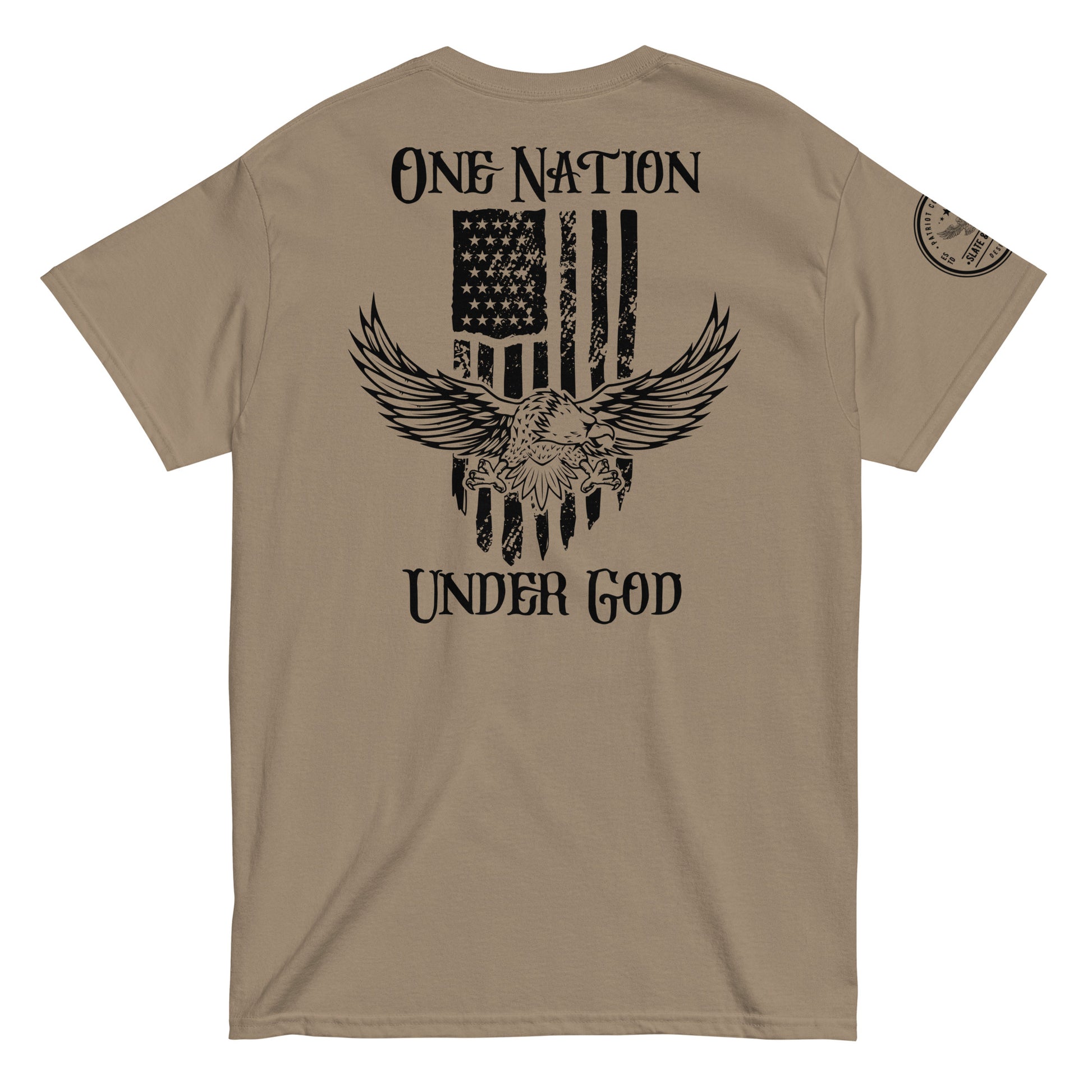 One Nation Under God Men’s T-shirt - SLATE + STONE DESIGNS