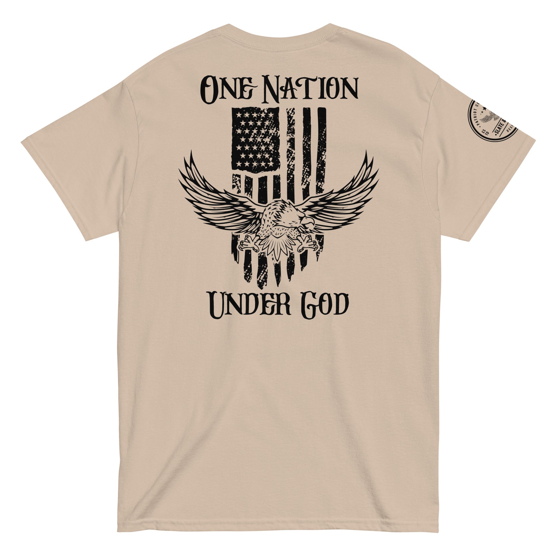 One Nation Under God Men’s T-shirt - SLATE + STONE DESIGNS