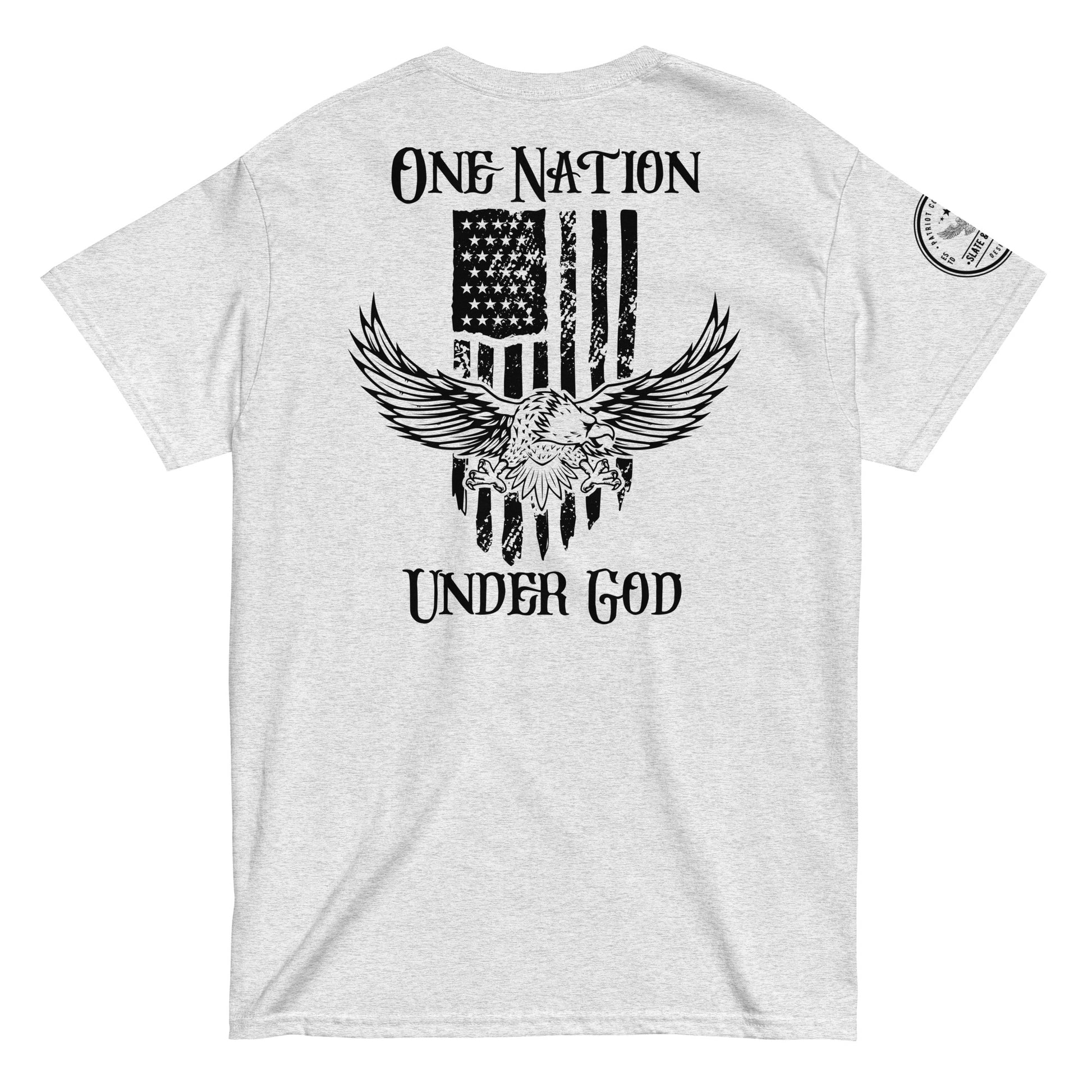 One Nation Under God Men’s T-shirt - SLATE + STONE DESIGNS