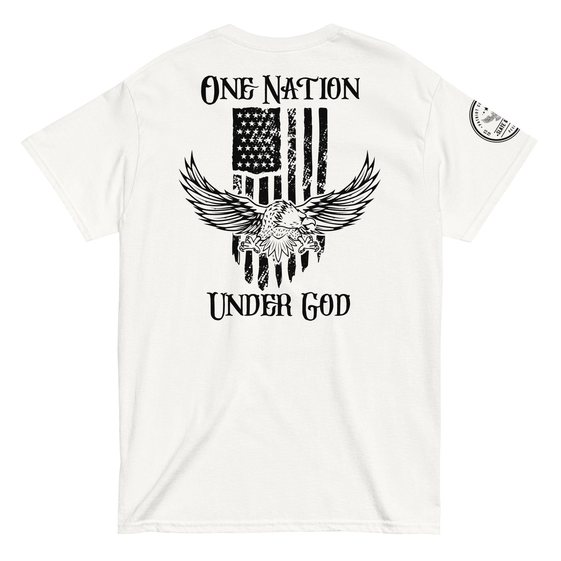 One Nation Under God Men’s T-shirt - SLATE + STONE DESIGNS
