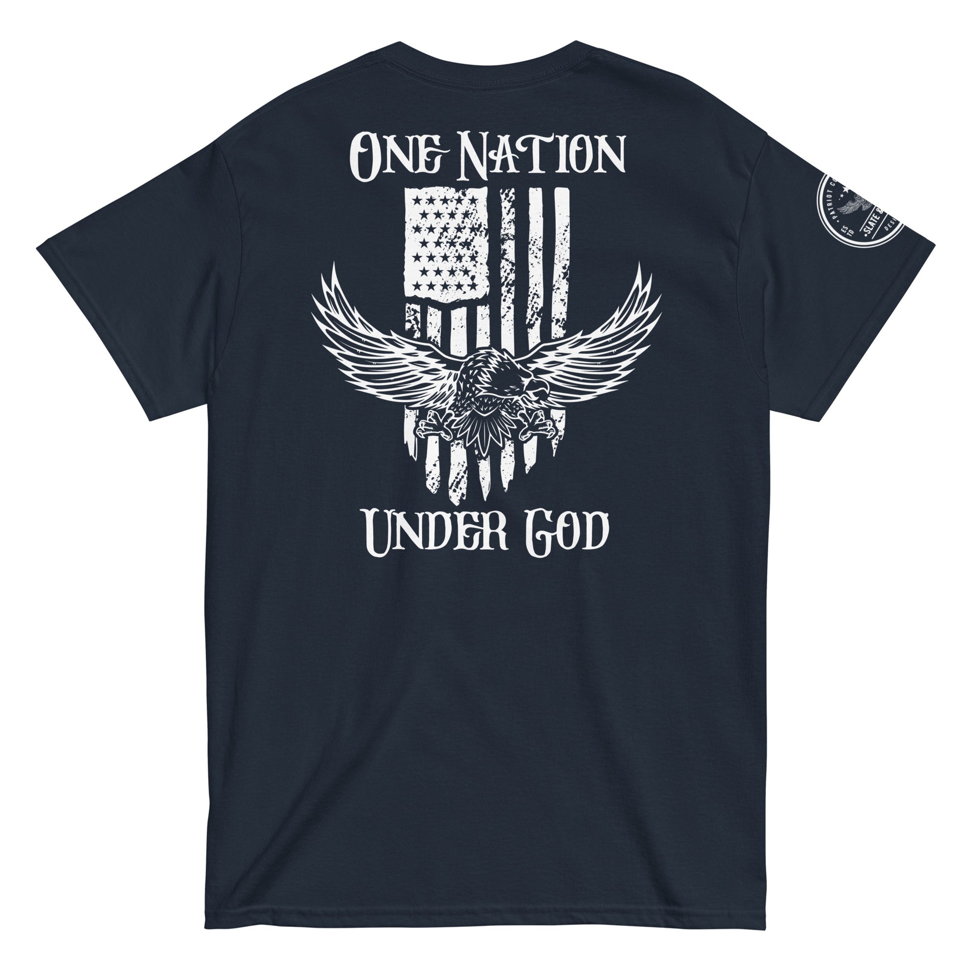 One Nation Under God Men’s T-shirt - SLATE + STONE DESIGNS