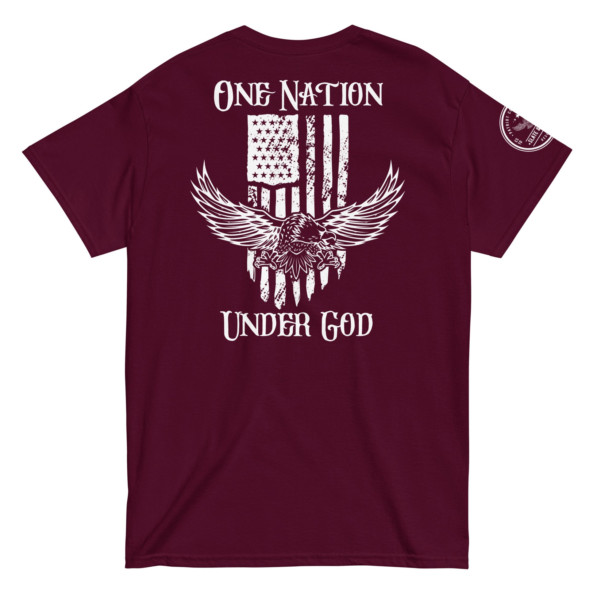 One Nation Under God Men’s T-shirt - SLATE + STONE DESIGNS