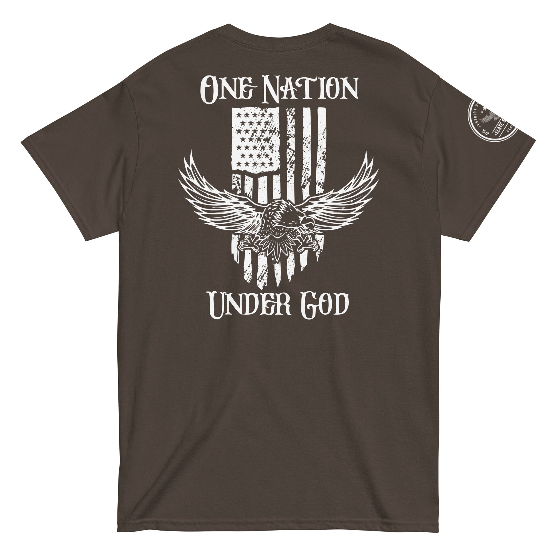 One Nation Under God Men’s T-shirt - SLATE + STONE DESIGNS