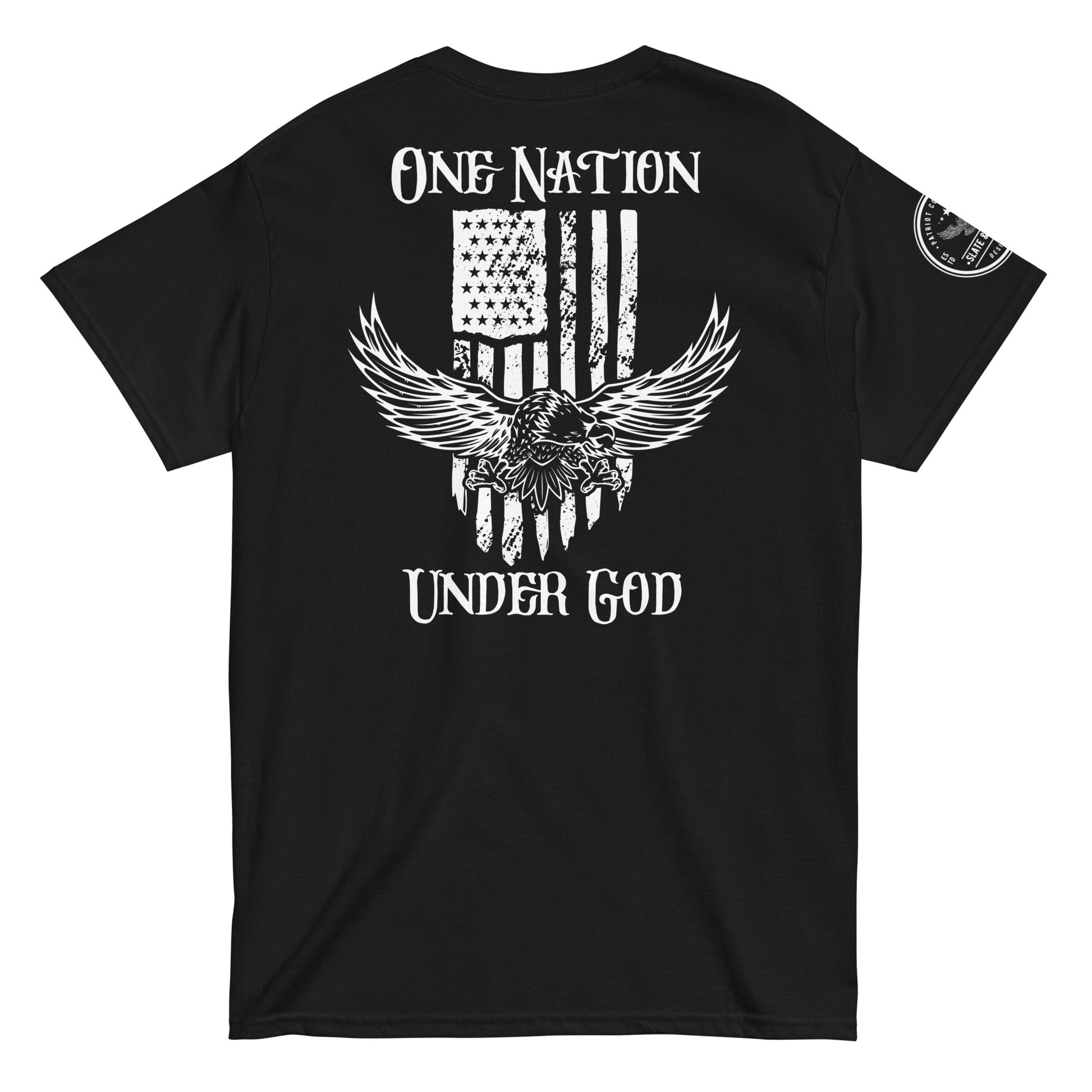One Nation Under God Men’s T-shirt - SLATE + STONE DESIGNS