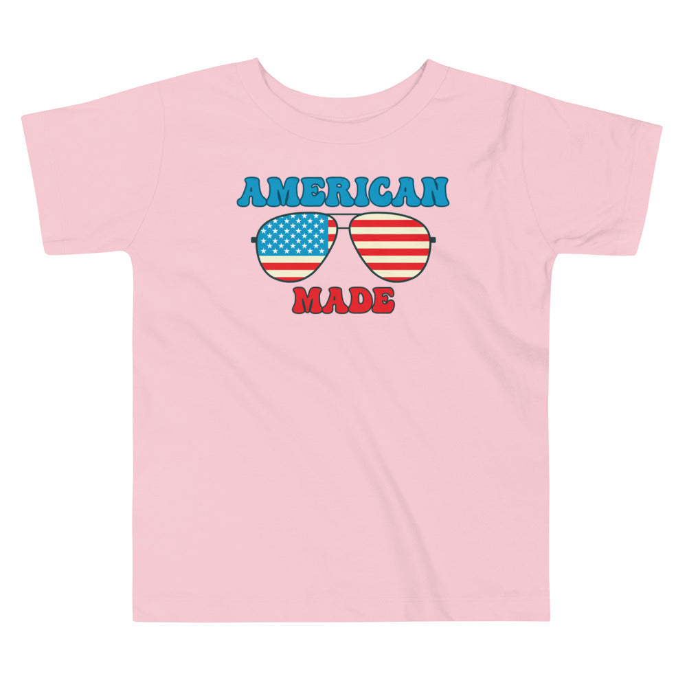 American Made Toddler T-shirt - SLATE + STONE DESIGNS