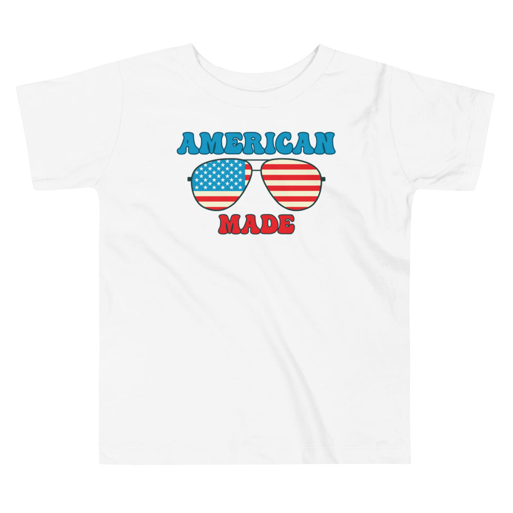 American Made Toddler T-shirt - SLATE + STONE DESIGNS