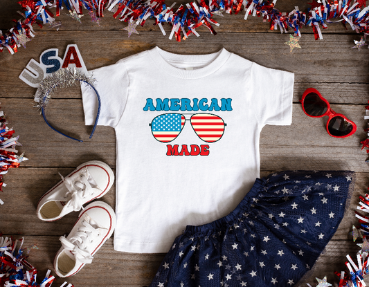 American Made Toddler T-shirt - SLATE + STONE DESIGNS