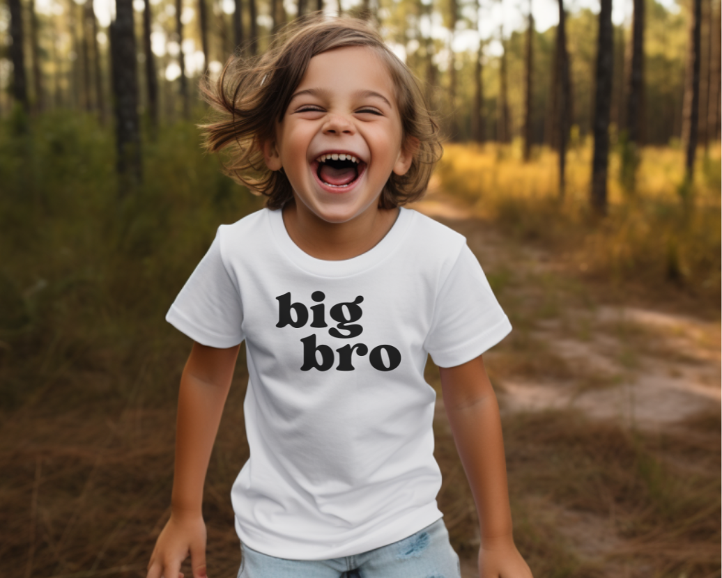Big Bro Toddler T-shirt - SLATE + STONE DESIGNS