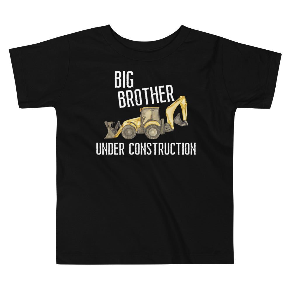 Big Brother Under Construction Toddler T-shirt - SLATE + STONE DESIGNS