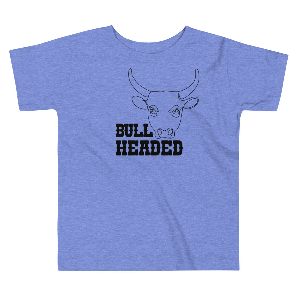 Bull Headed Toddler T-shirt - SLATE + STONE DESIGNS