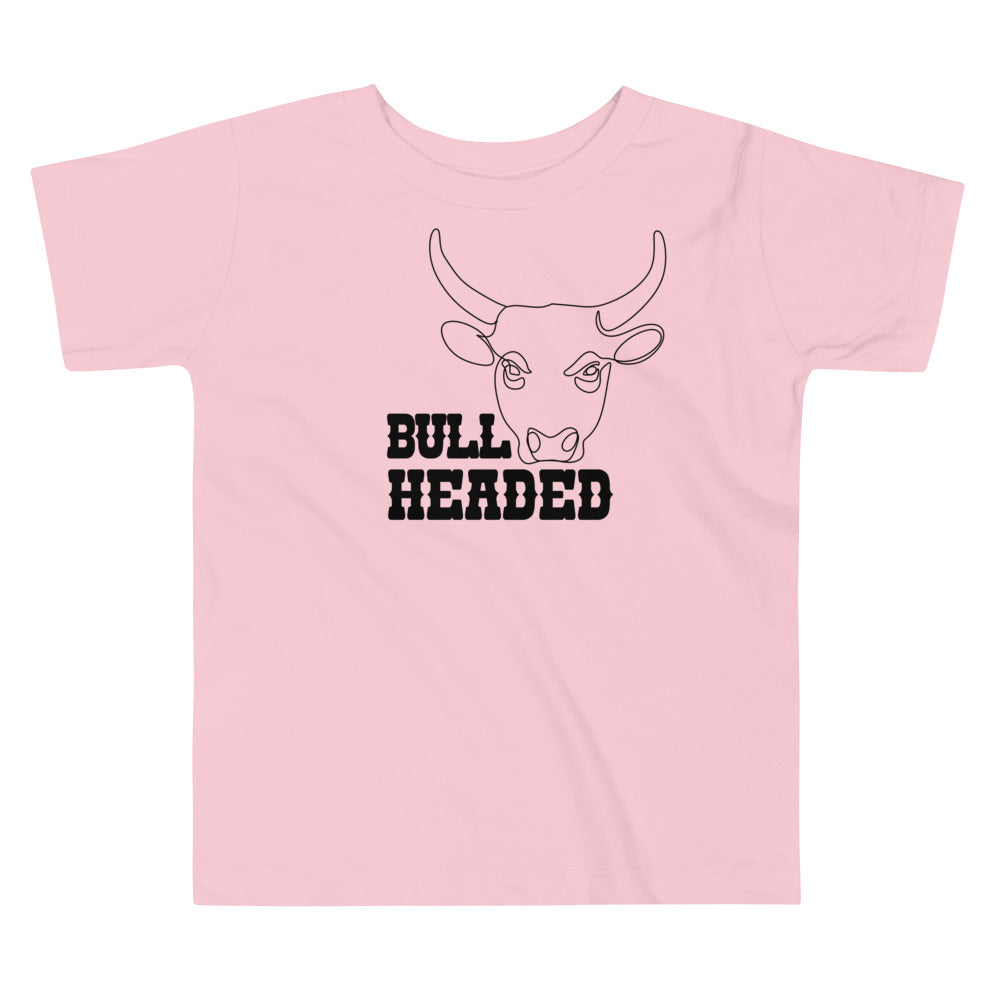 Bull Headed Toddler T-shirt - SLATE + STONE DESIGNS