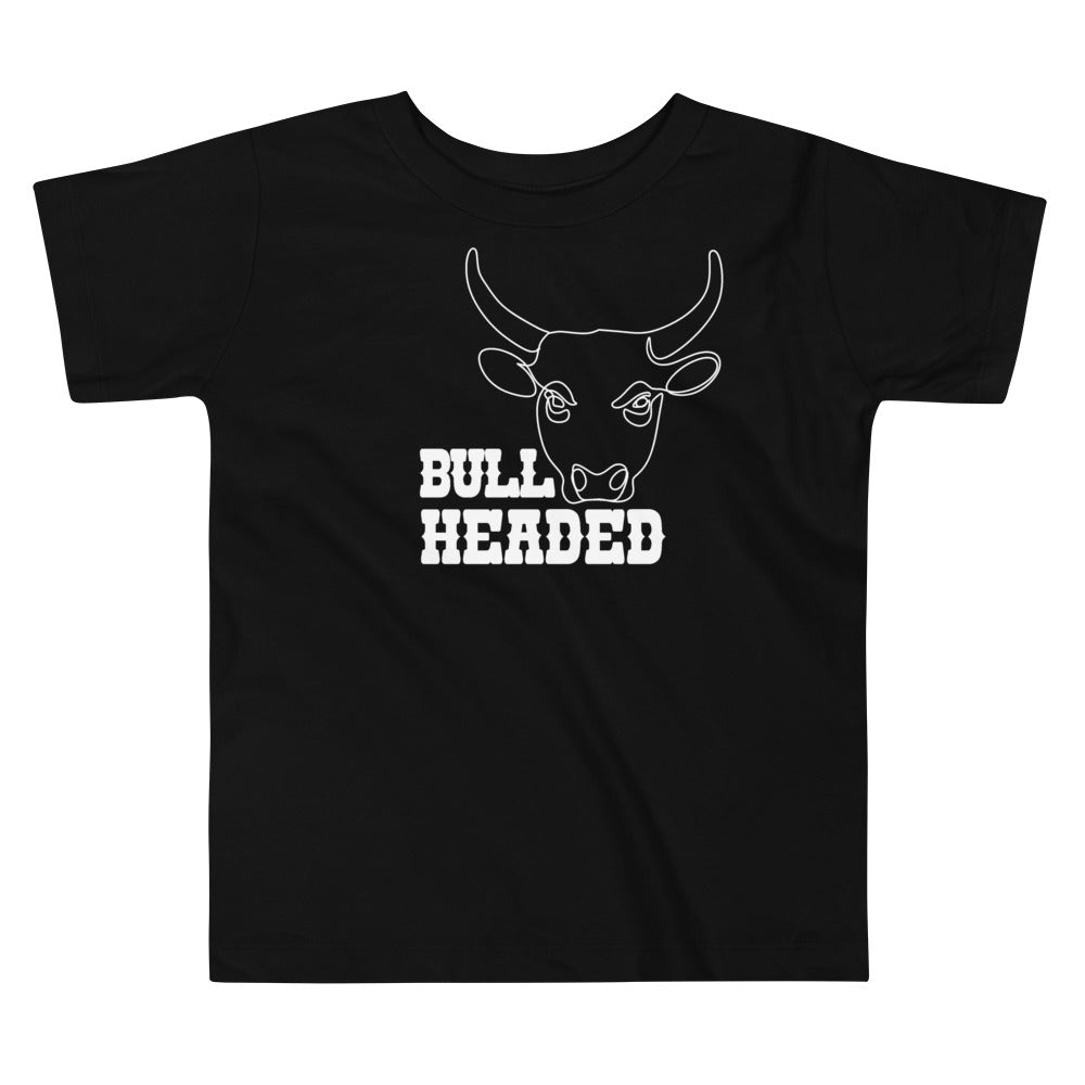Bull Headed Toddler T-shirt - SLATE + STONE DESIGNS
