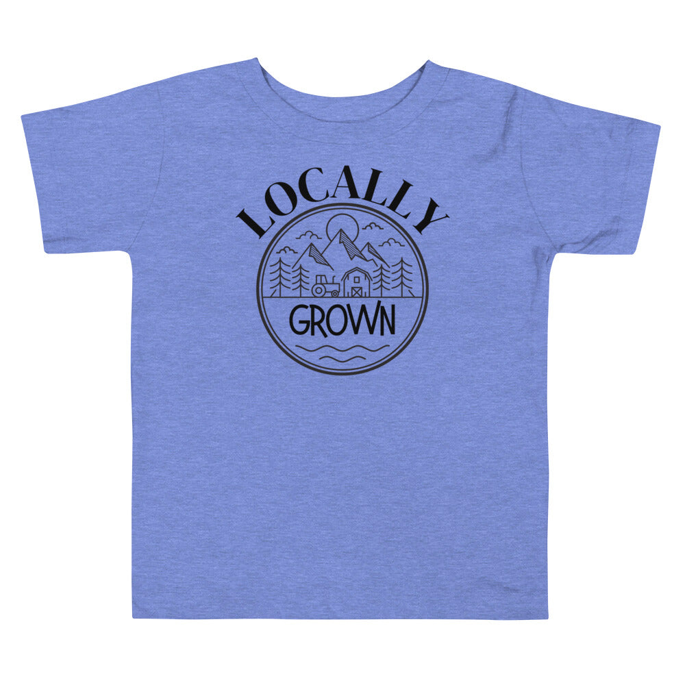 Locally Grown Toddler T-shirt - SLATE + STONE DESIGNS