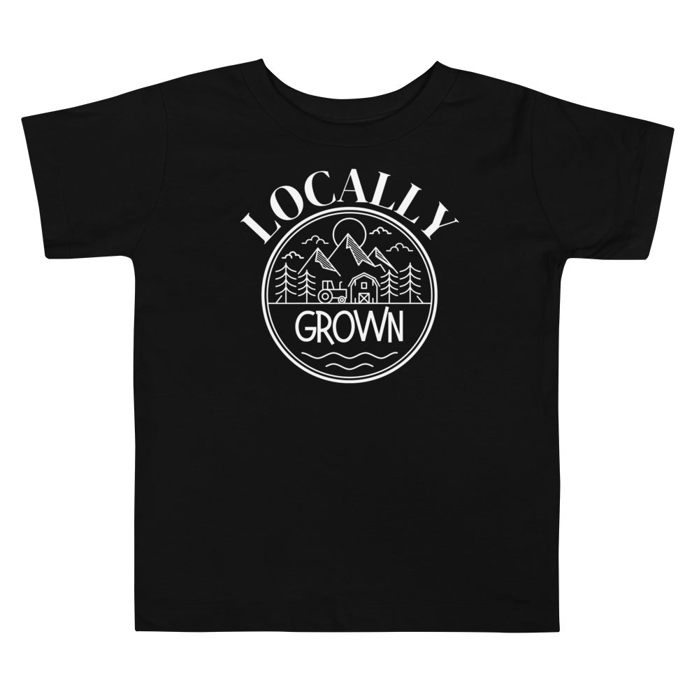 Locally Grown Toddler T-shirt - SLATE + STONE DESIGNS
