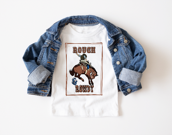 Rough & Rowdy Toddler T-shirt - SLATE + STONE DESIGNS