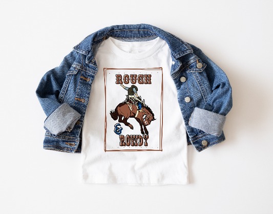 Rough & Rowdy Toddler T-shirt - SLATE + STONE DESIGNS