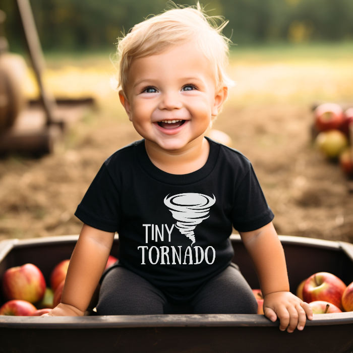 Tiny Tornado Toddler T-shirts - SLATE + STONE DESIGNS