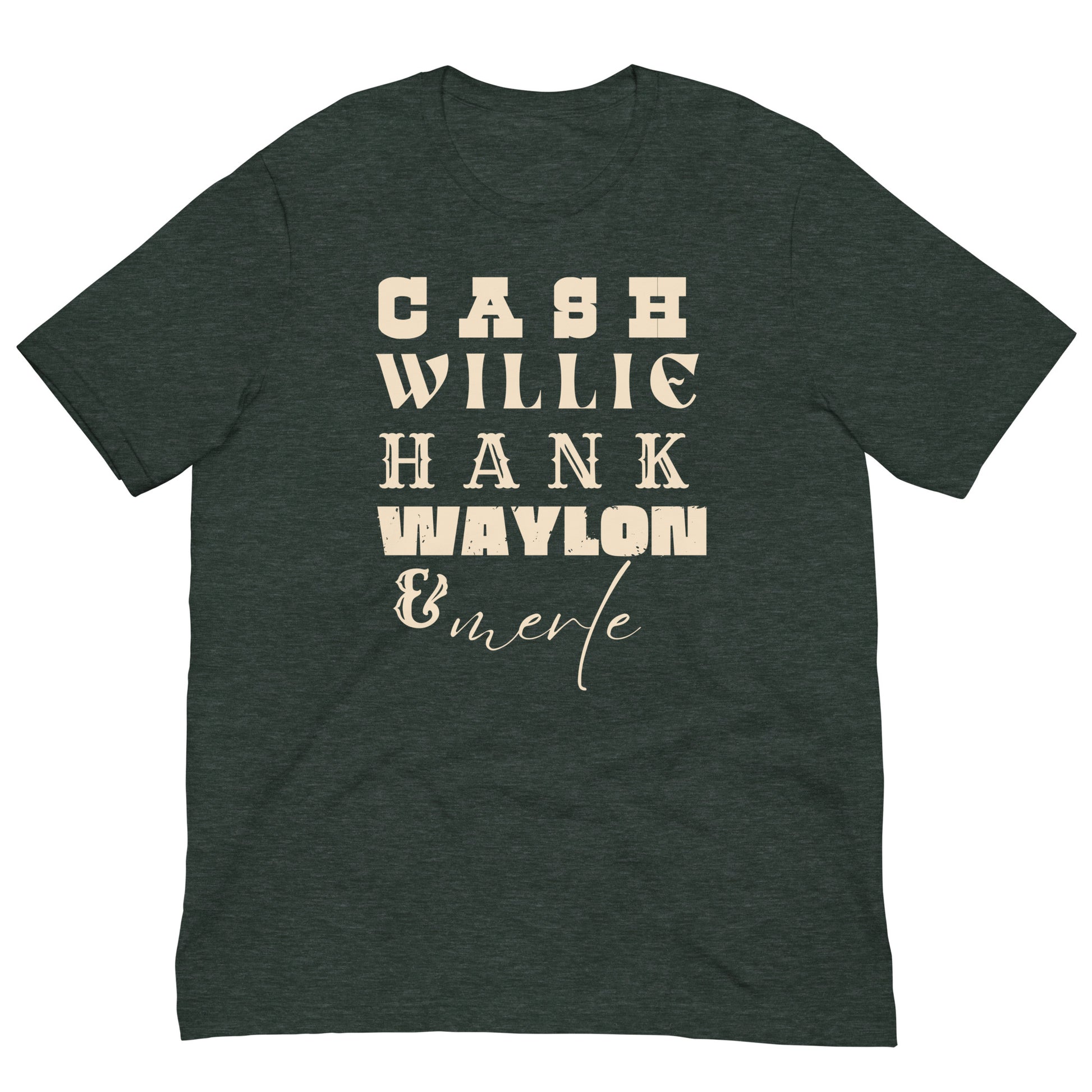 Country Music Ledgens T-shirt - SLATE + STONE DESIGNS
