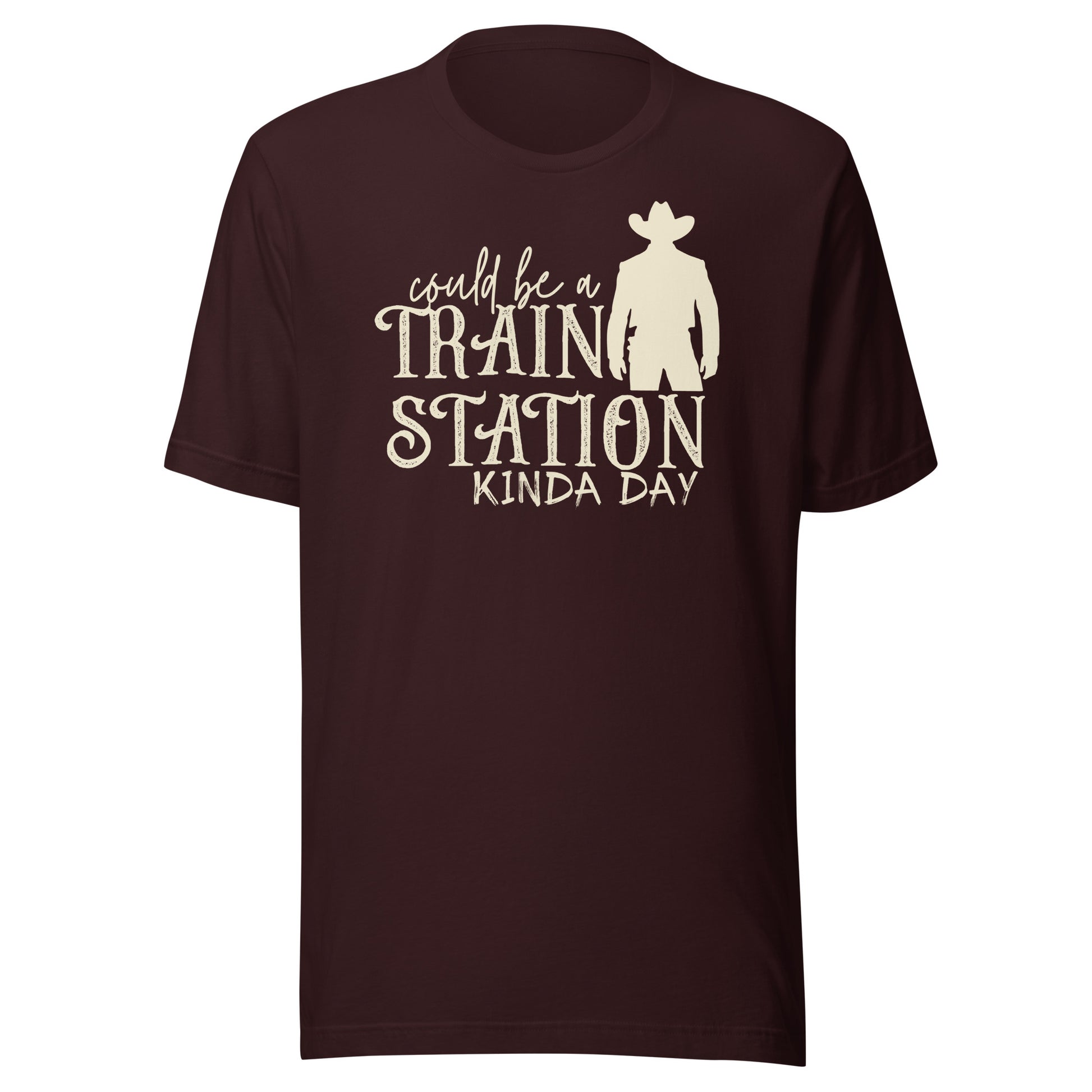 Train Station Kinda Day T-shirt - SLATE + STONE DESIGNS