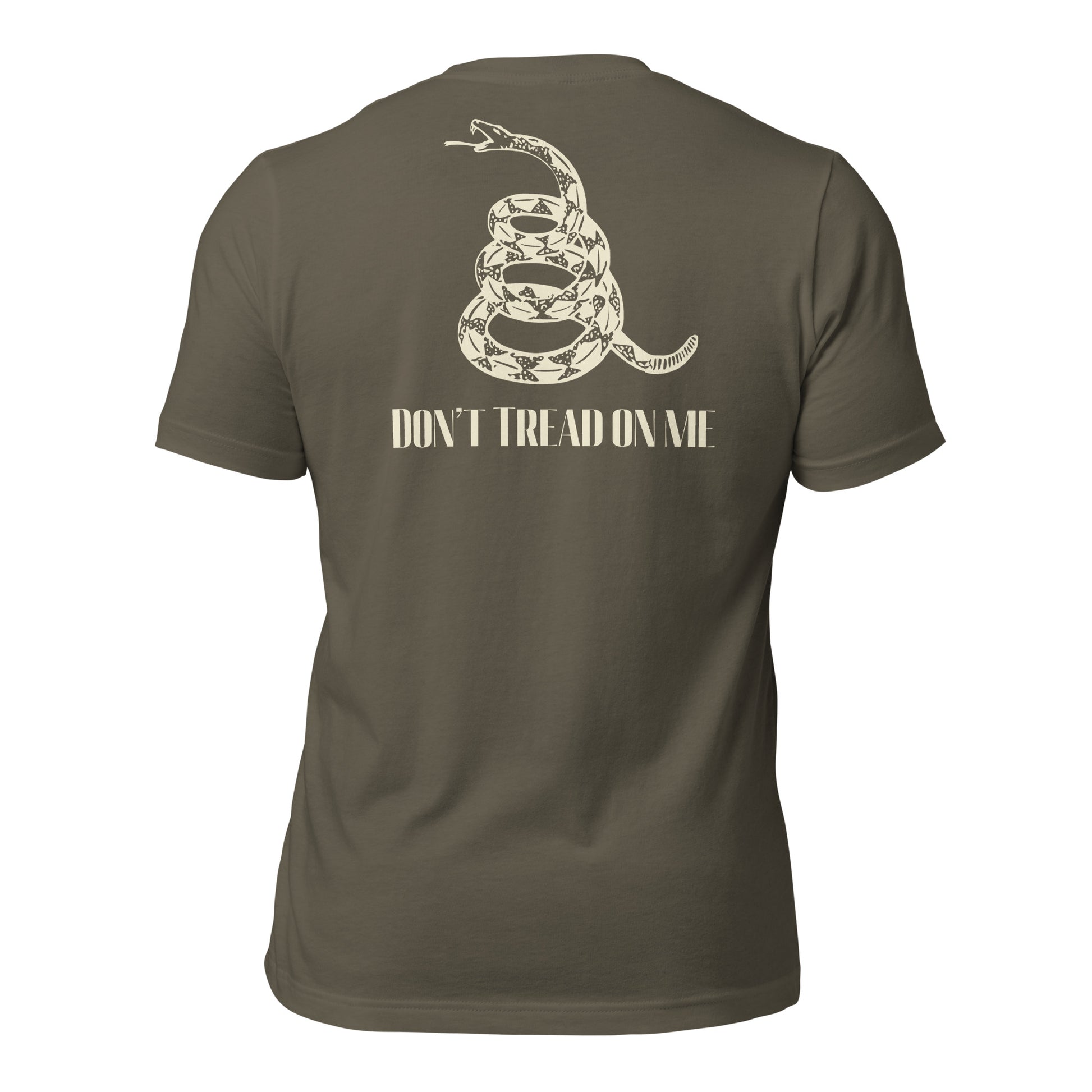 Don't Tread On Me Men's T-shirt - SLATE + STONE DESIGNS