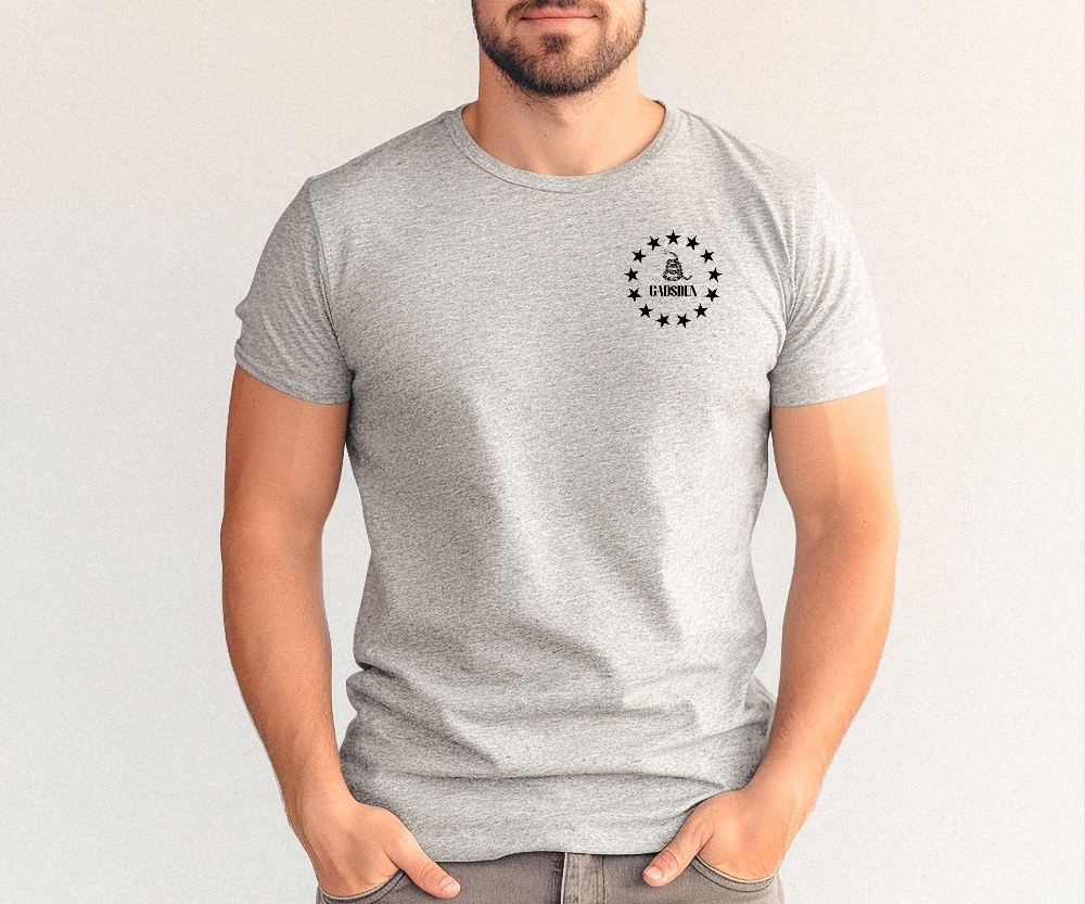 Don't Tread On Me Men's T-shirt - SLATE + STONE DESIGNS