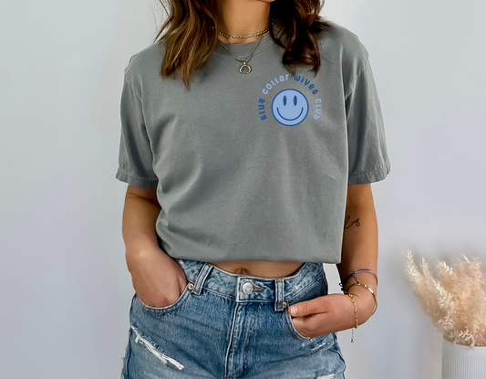 Blue Collar Wives Club T-shirt - SLATE + STONE DESIGNS