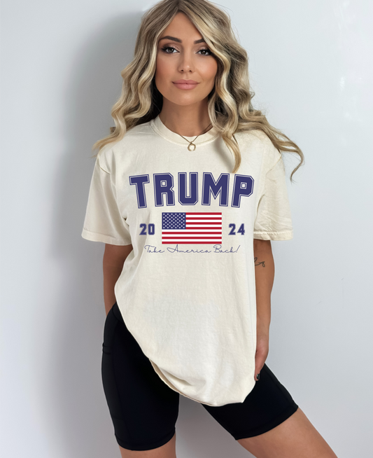 Trump 2024 Take America Back T-shirt - SLATE + STONE DESIGNS