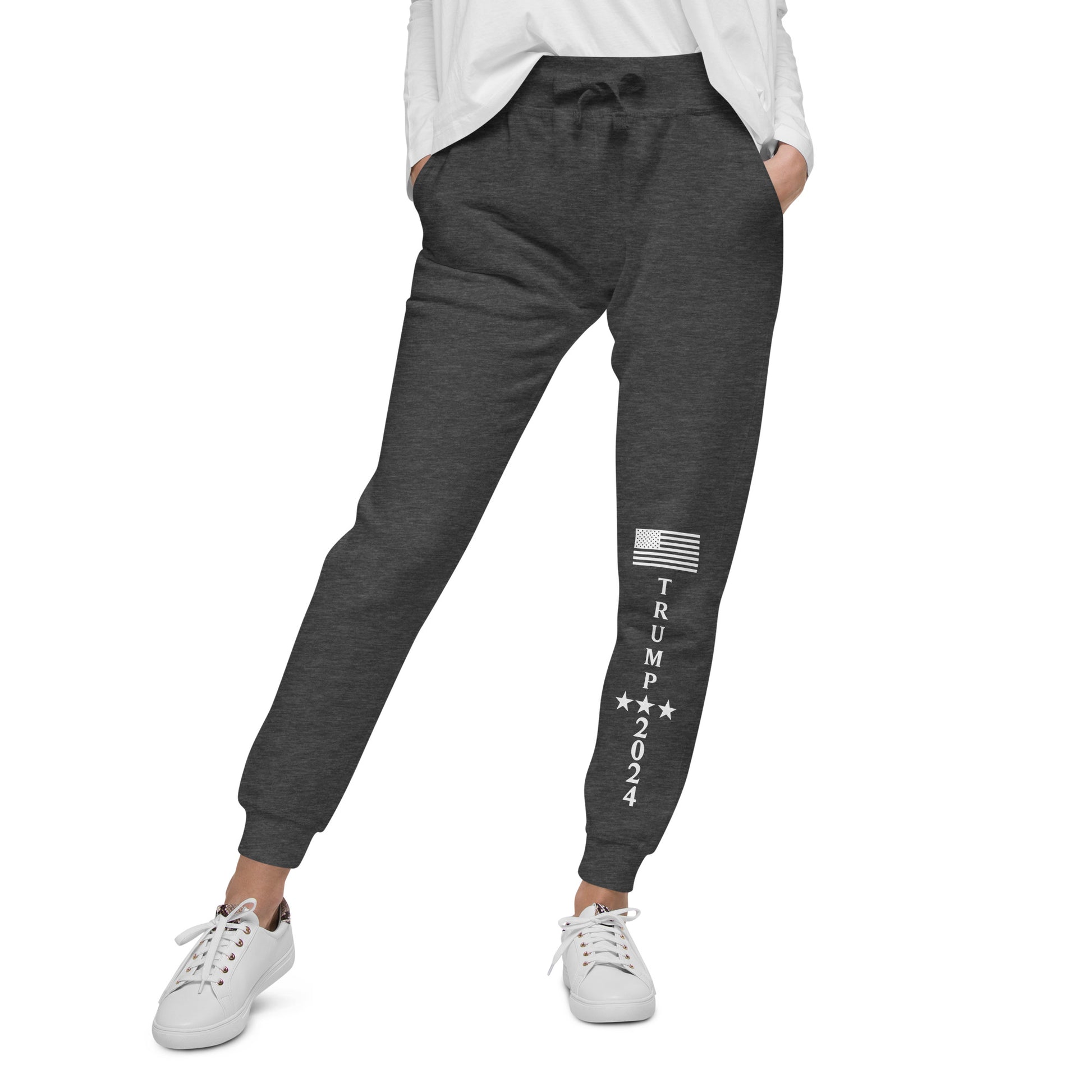 Trump 2024 Unisex fleece jogger sweatpants - SLATE + STONE DESIGNS