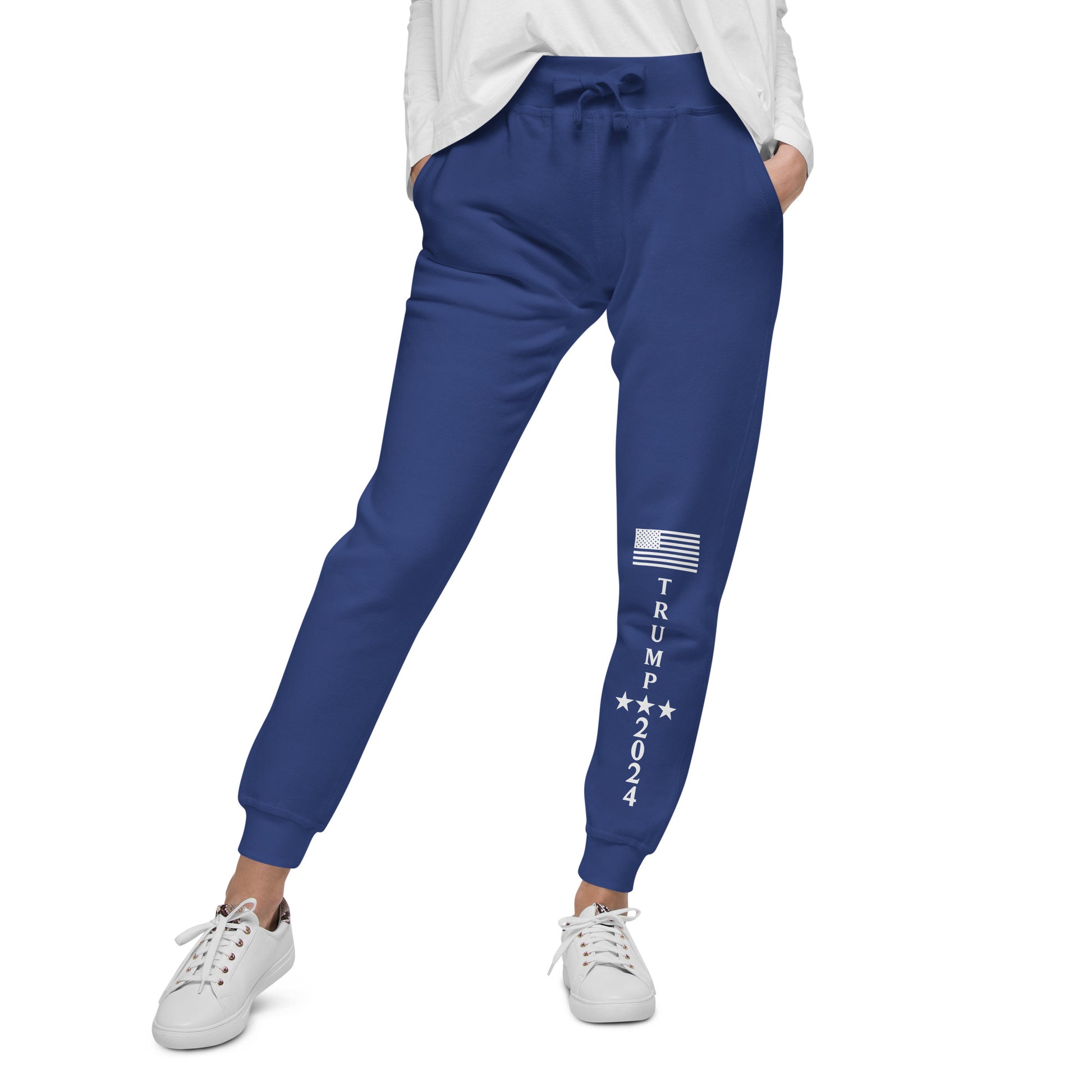 Trump 2024 Unisex fleece jogger sweatpants - SLATE + STONE DESIGNS