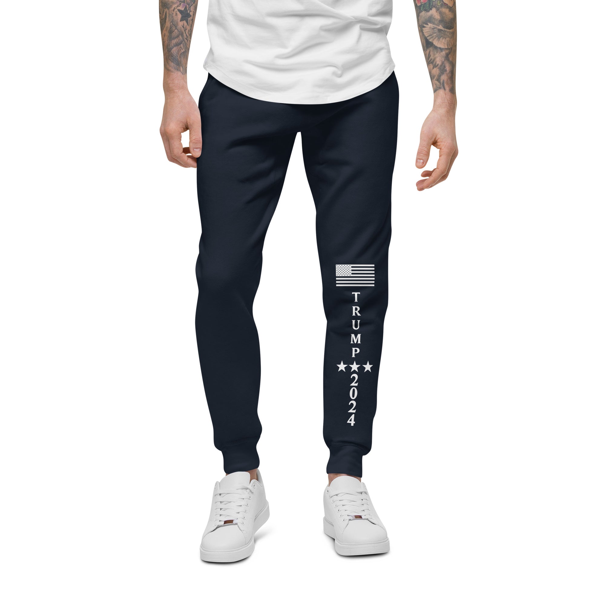 Trump 2024 Unisex fleece jogger sweatpants - SLATE + STONE DESIGNS