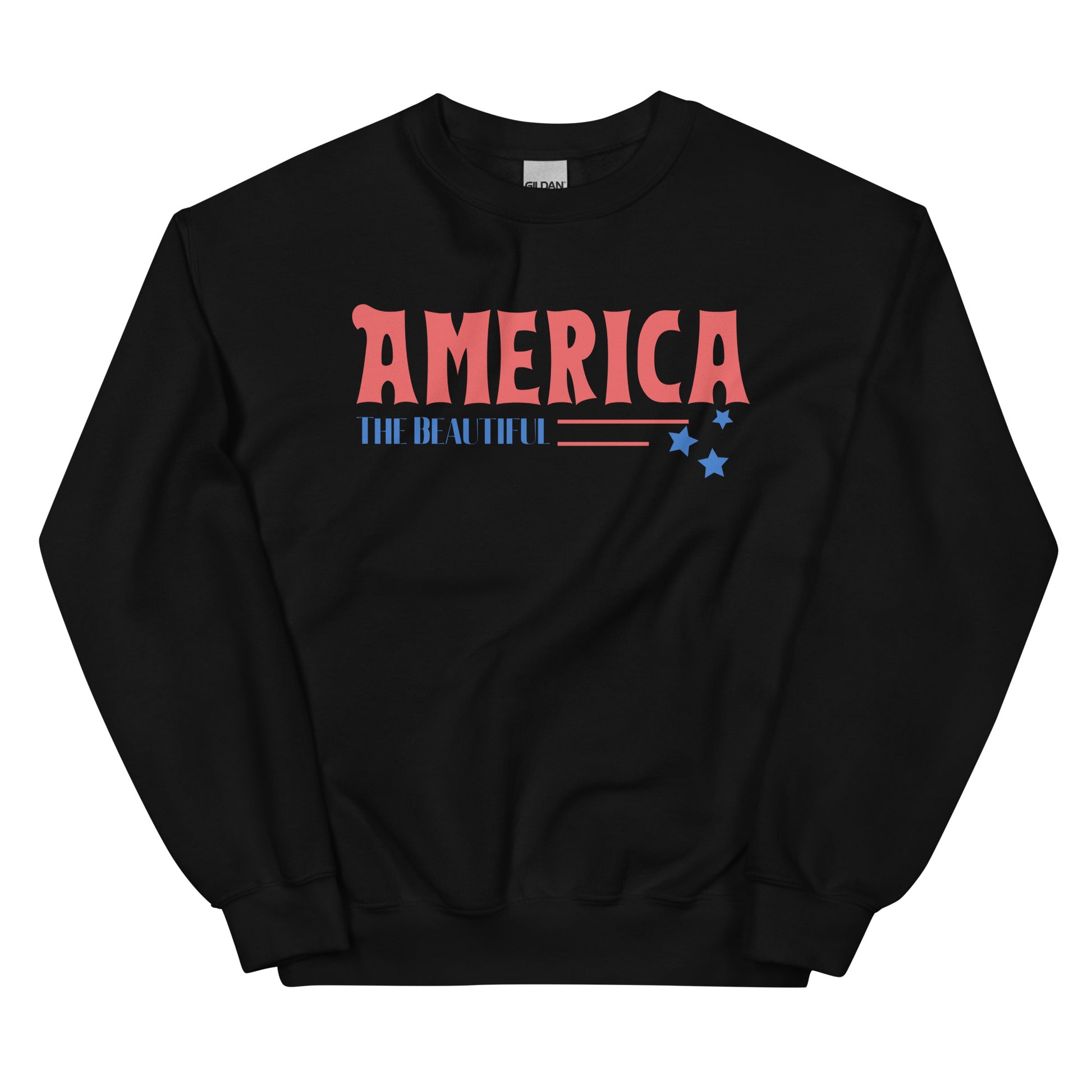 America The Beautiful Vintage Style Sweatshirt - SLATE + STONE DESIGNS