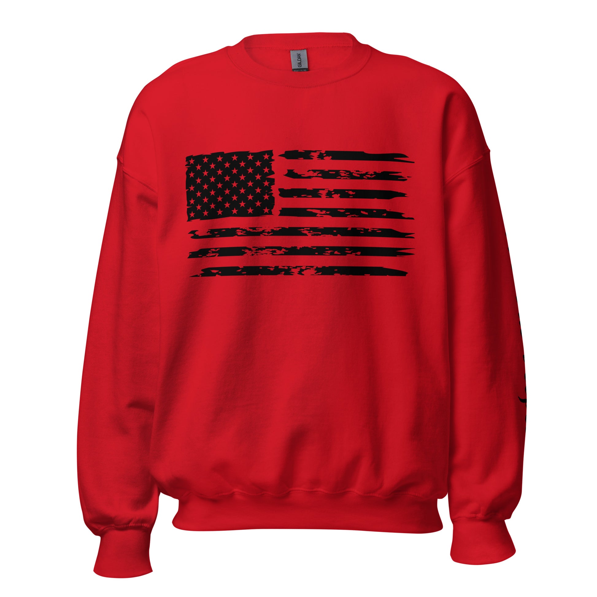 American Flag Men's Sweatshirt - SLATE + STONE DESIGNS