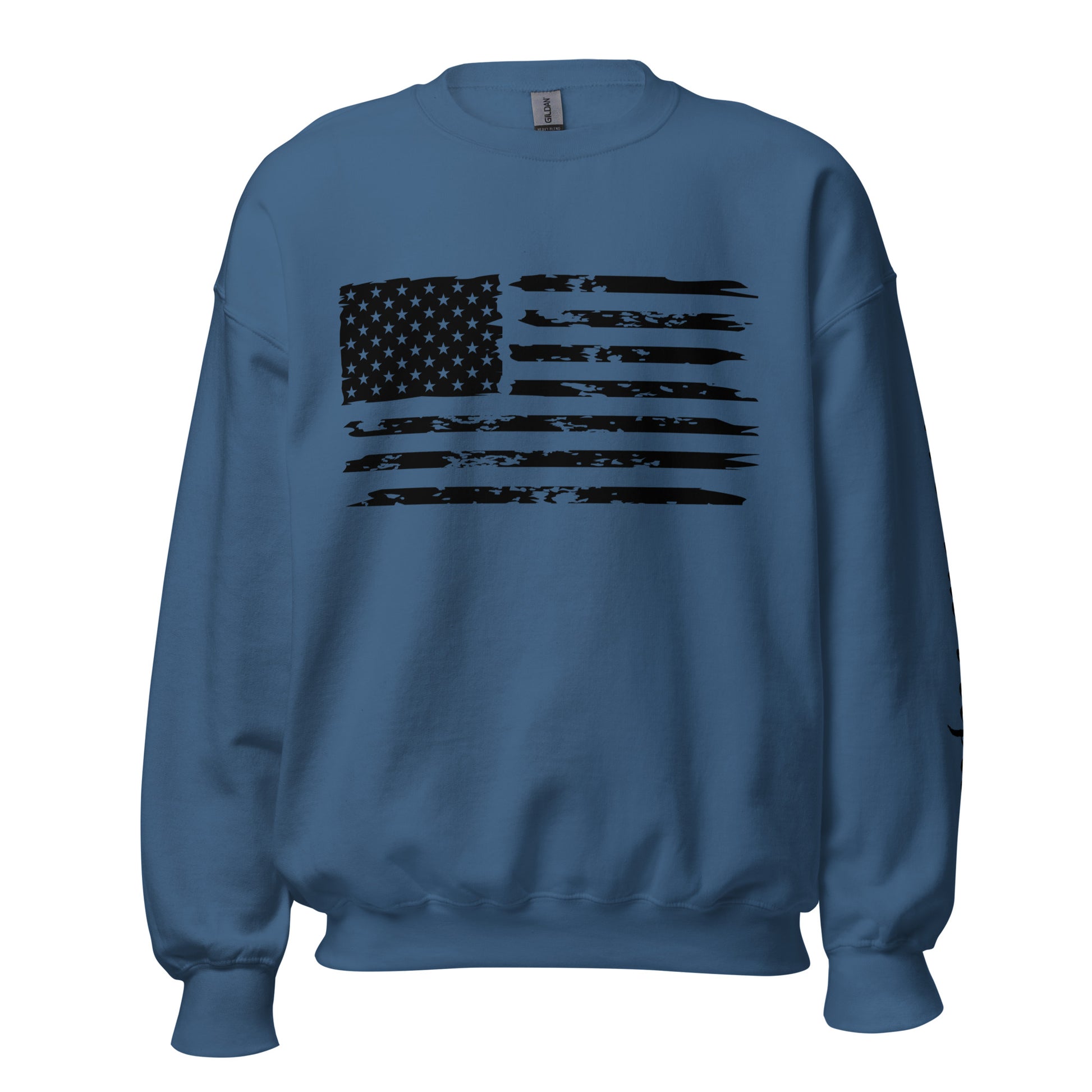 American Flag Men's Sweatshirt - SLATE + STONE DESIGNS
