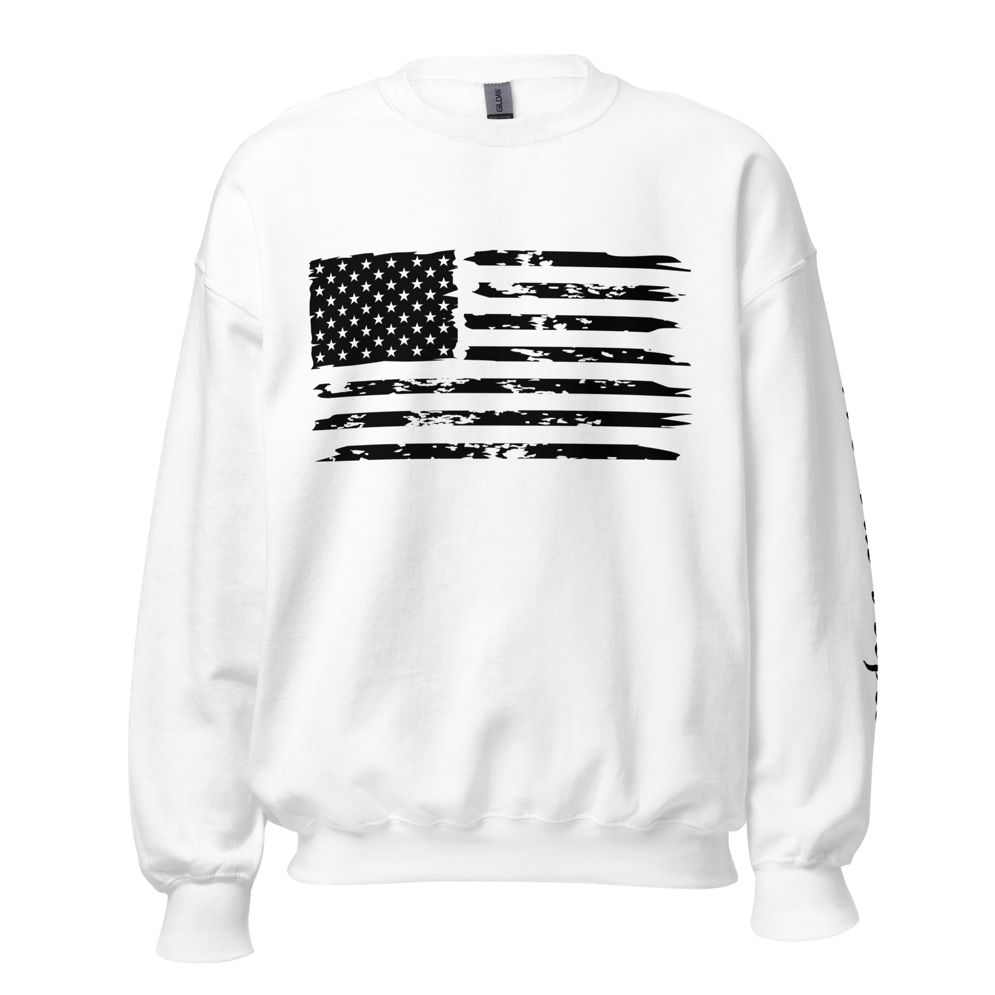 American Flag Men's Sweatshirt - SLATE + STONE DESIGNS