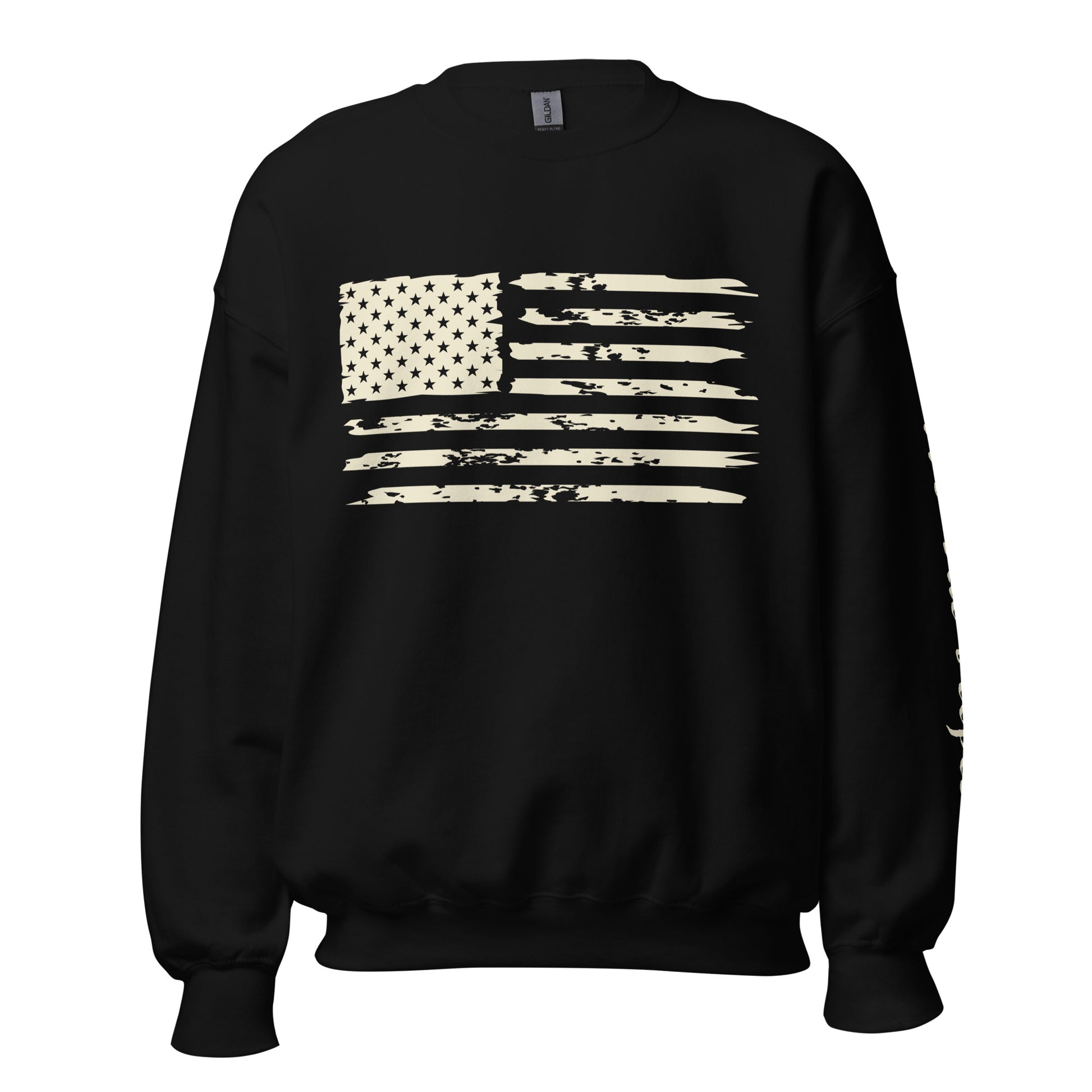 American Flag Men's Sweatshirt - SLATE + STONE DESIGNS
