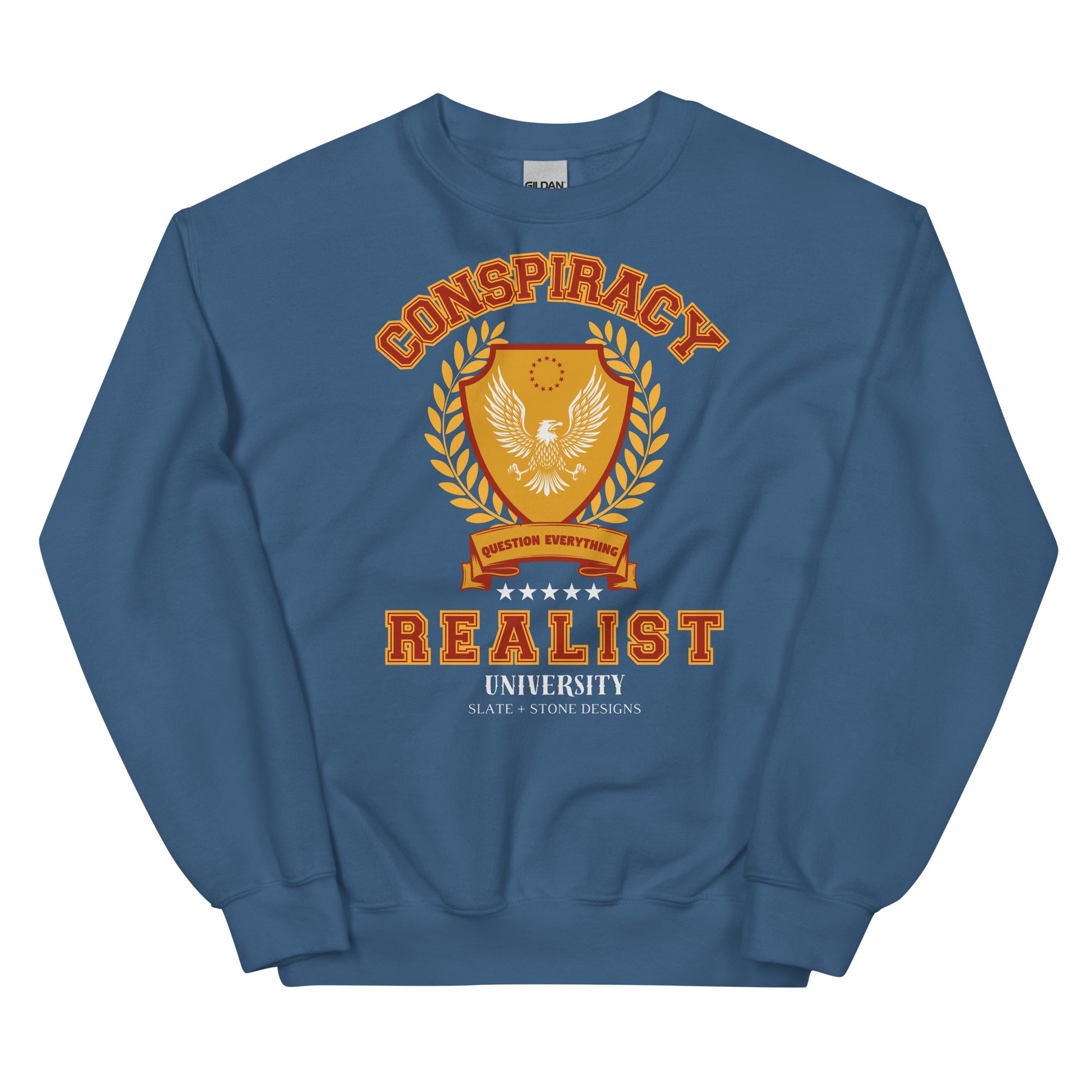 Conspiracy Realist Women's Sweatshirt - SLATE + STONE DESIGNS