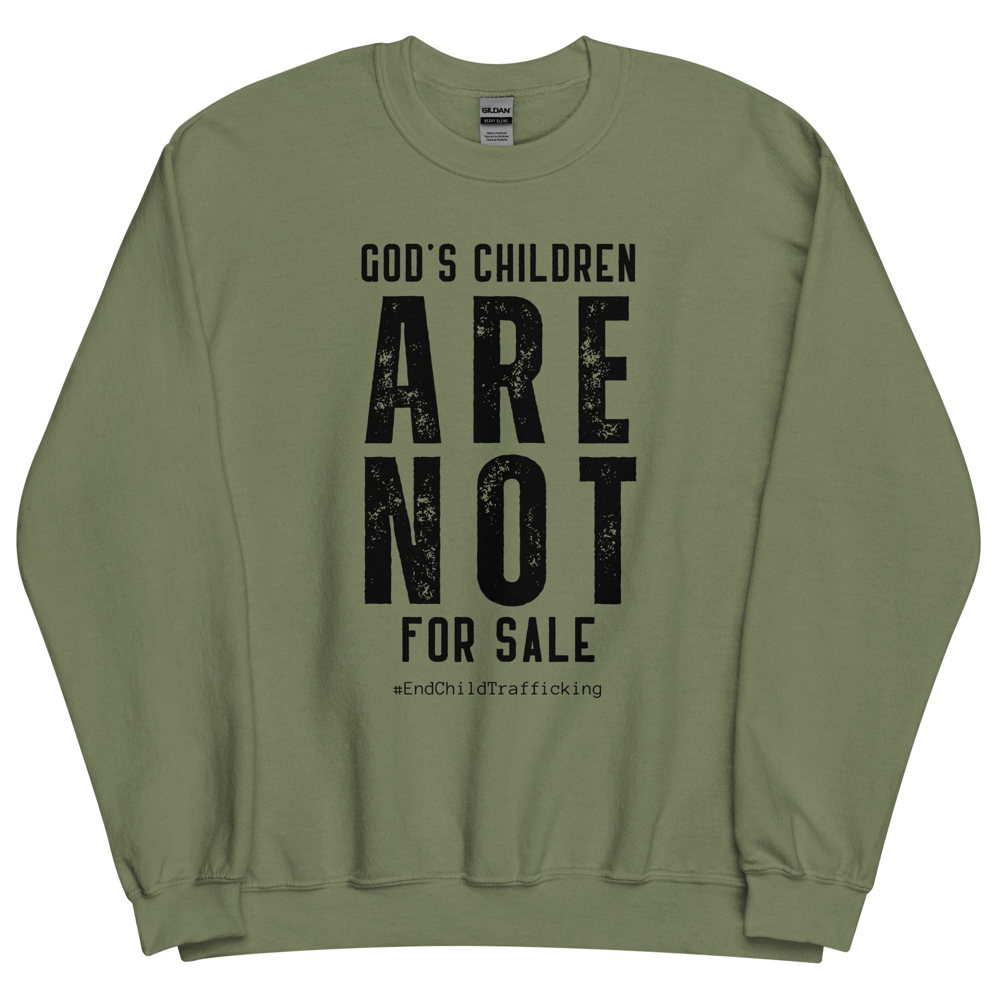 God's Children Unisex Sweatshirt - SLATE + STONE DESIGNS