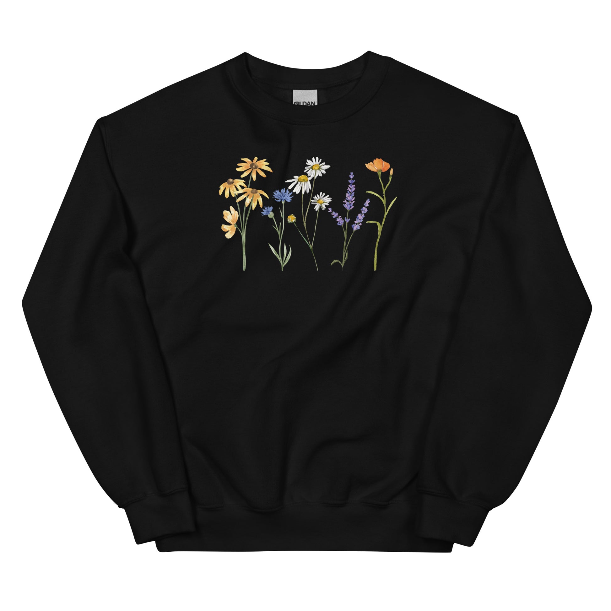 Run Through Wildflowers Sweatshirt - SLATE + STONE DESIGNS