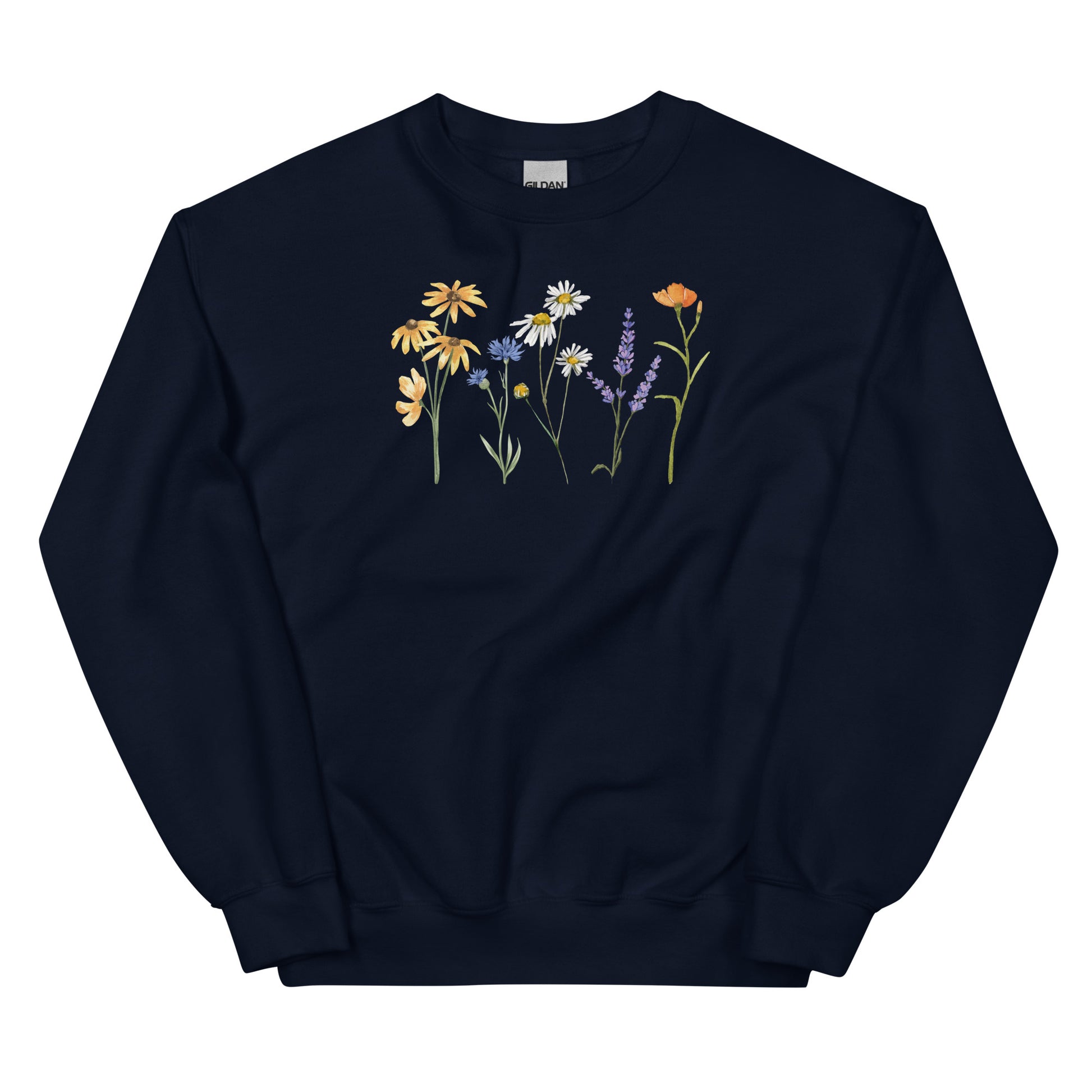 Run Through Wildflowers Sweatshirt - SLATE + STONE DESIGNS